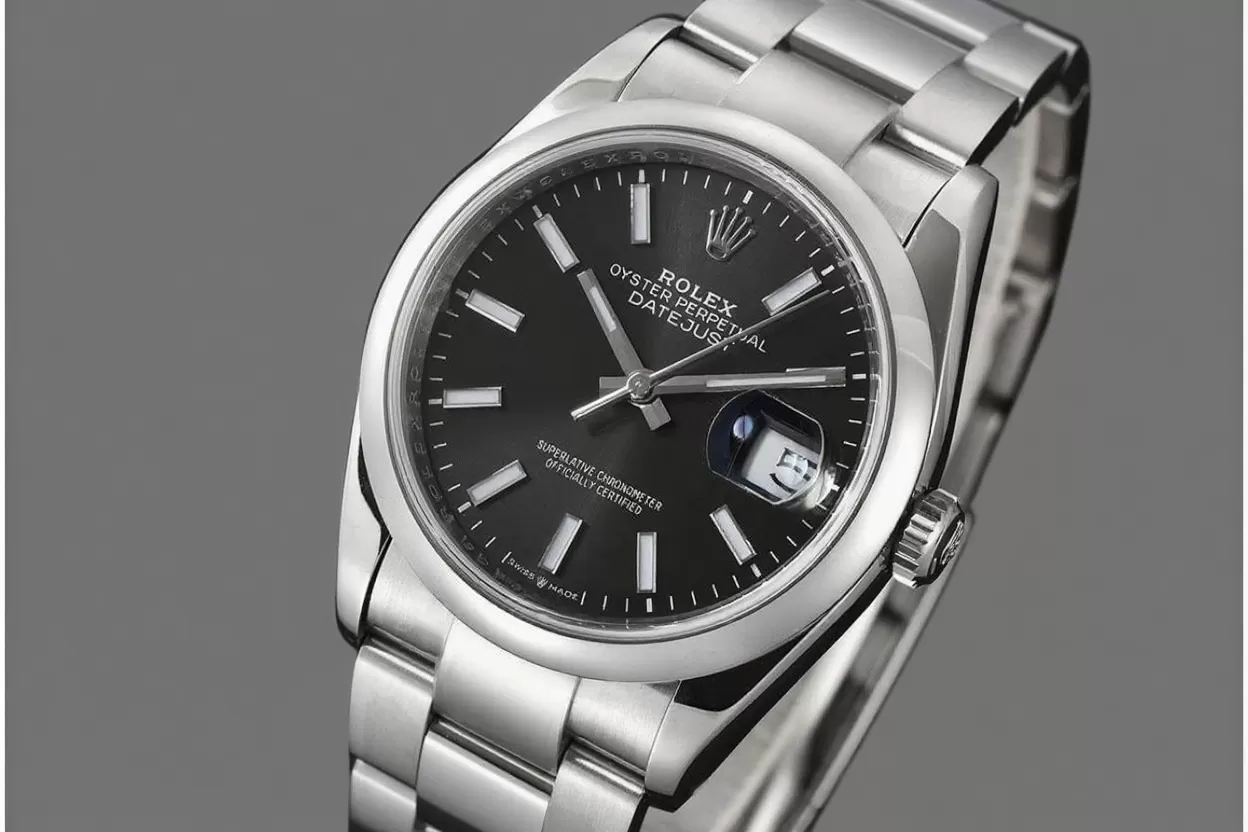 Datejust 126200 36mm Oys SS/SS Black Dial VSF DD3235