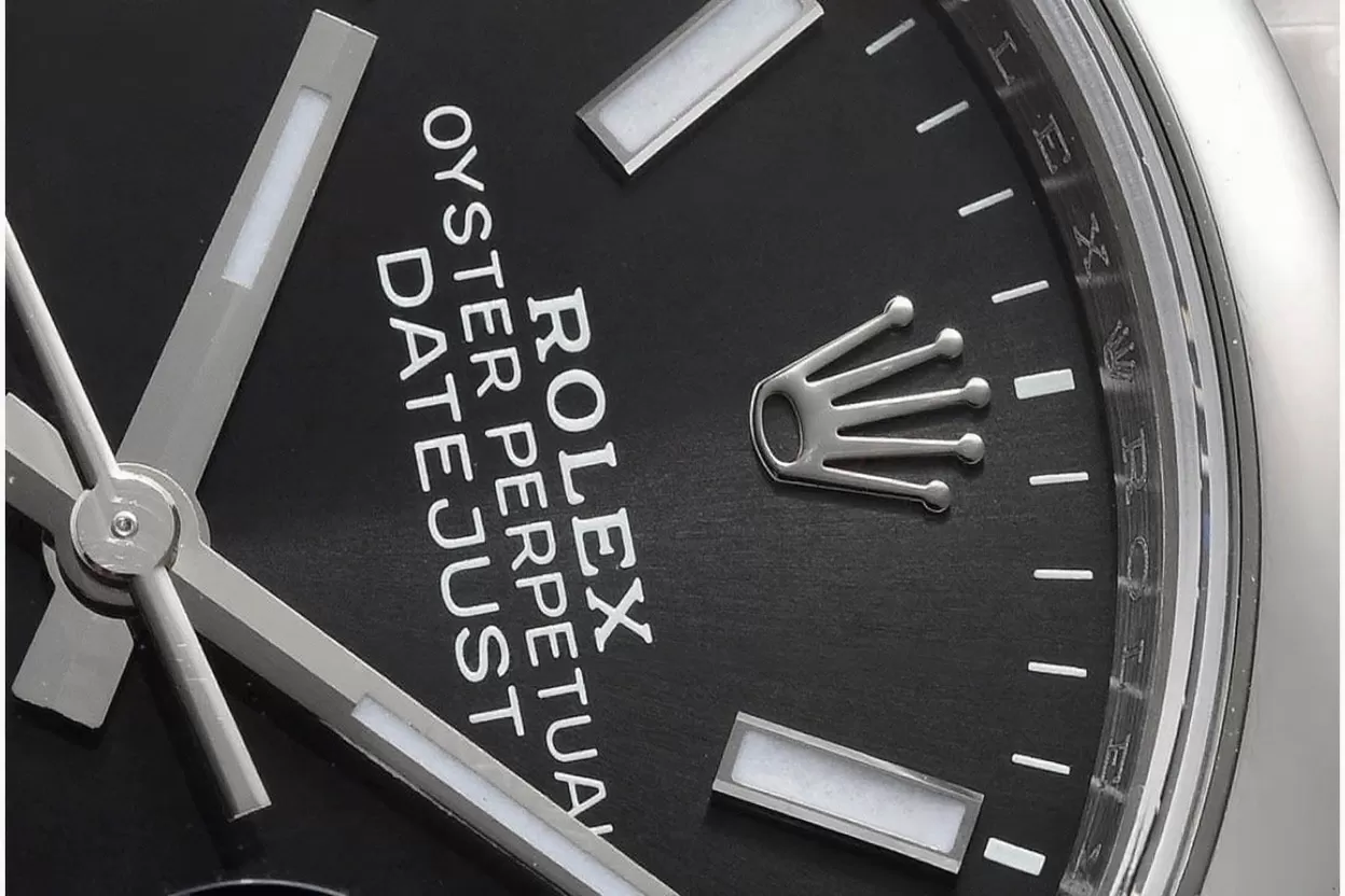 Datejust 126200 36mm Oys SS/SS Black Dial VSF DD3235 - Image 8