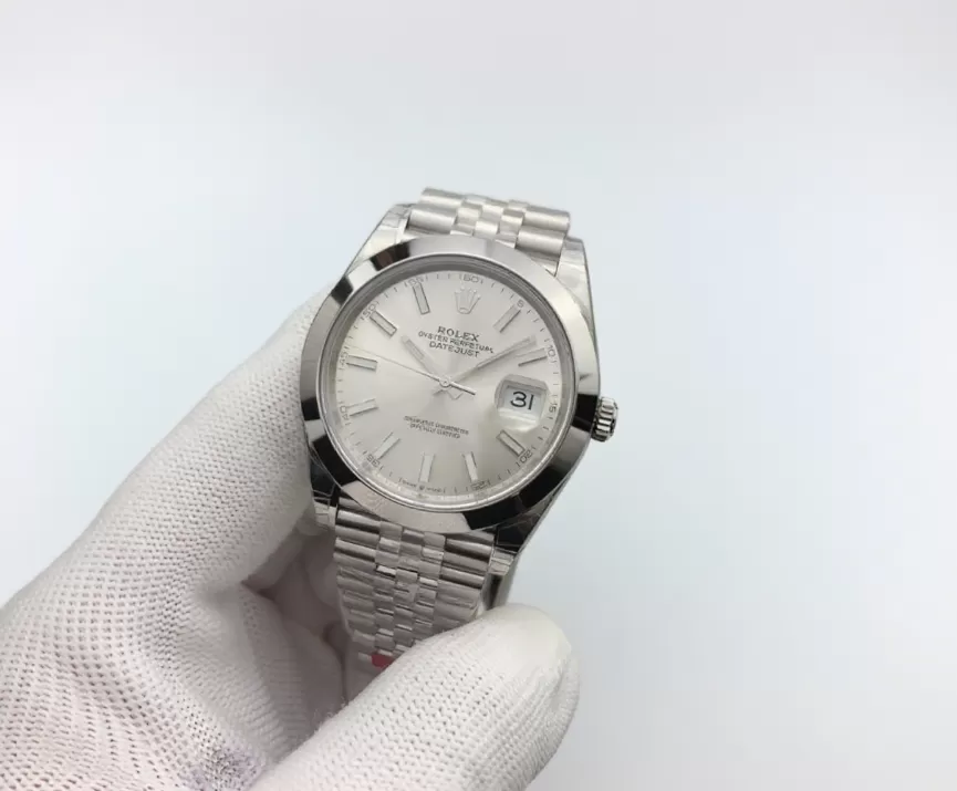 Alternative view of Datejust 126300 41mm Jub SS/SS Silver Dial VSF DD3235