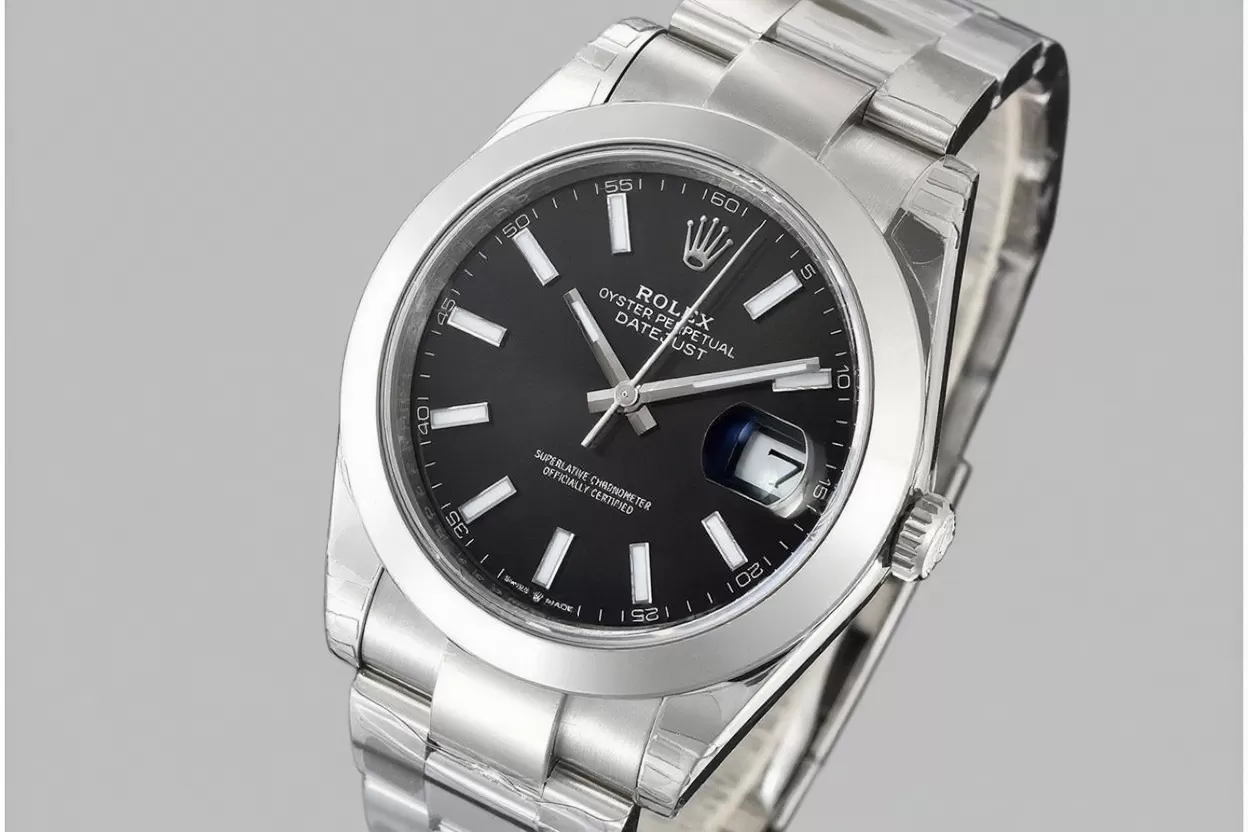 Datejust 126300 41mm Oys SS/SS Black Dial VSF DD3235