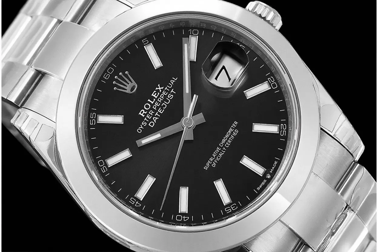 Datejust 126300 41mm Oys SS/SS Black Dial VSF DD3235 - Image 3