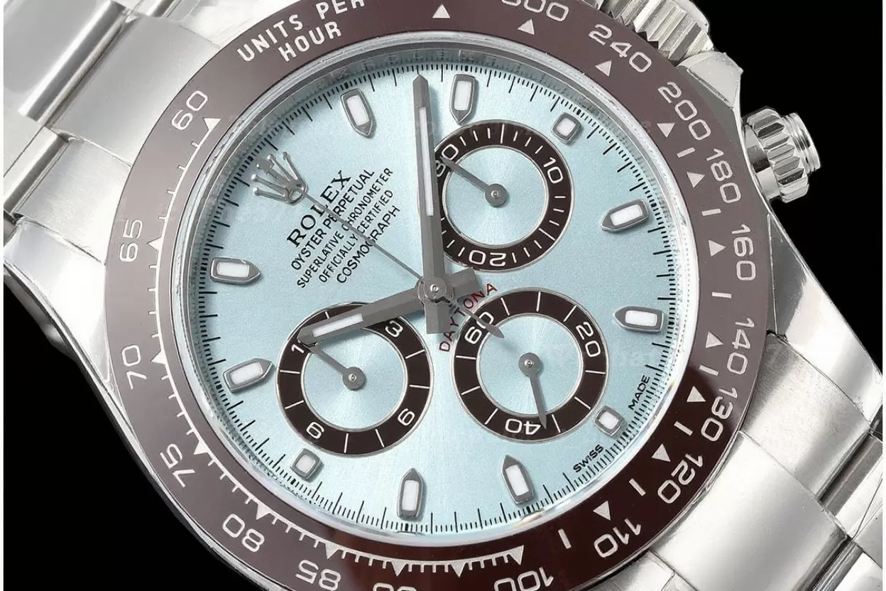 Daytona 116506 40mm SS/SS Ice Blue Dial VSF DD4130 Super Clone - Image 3