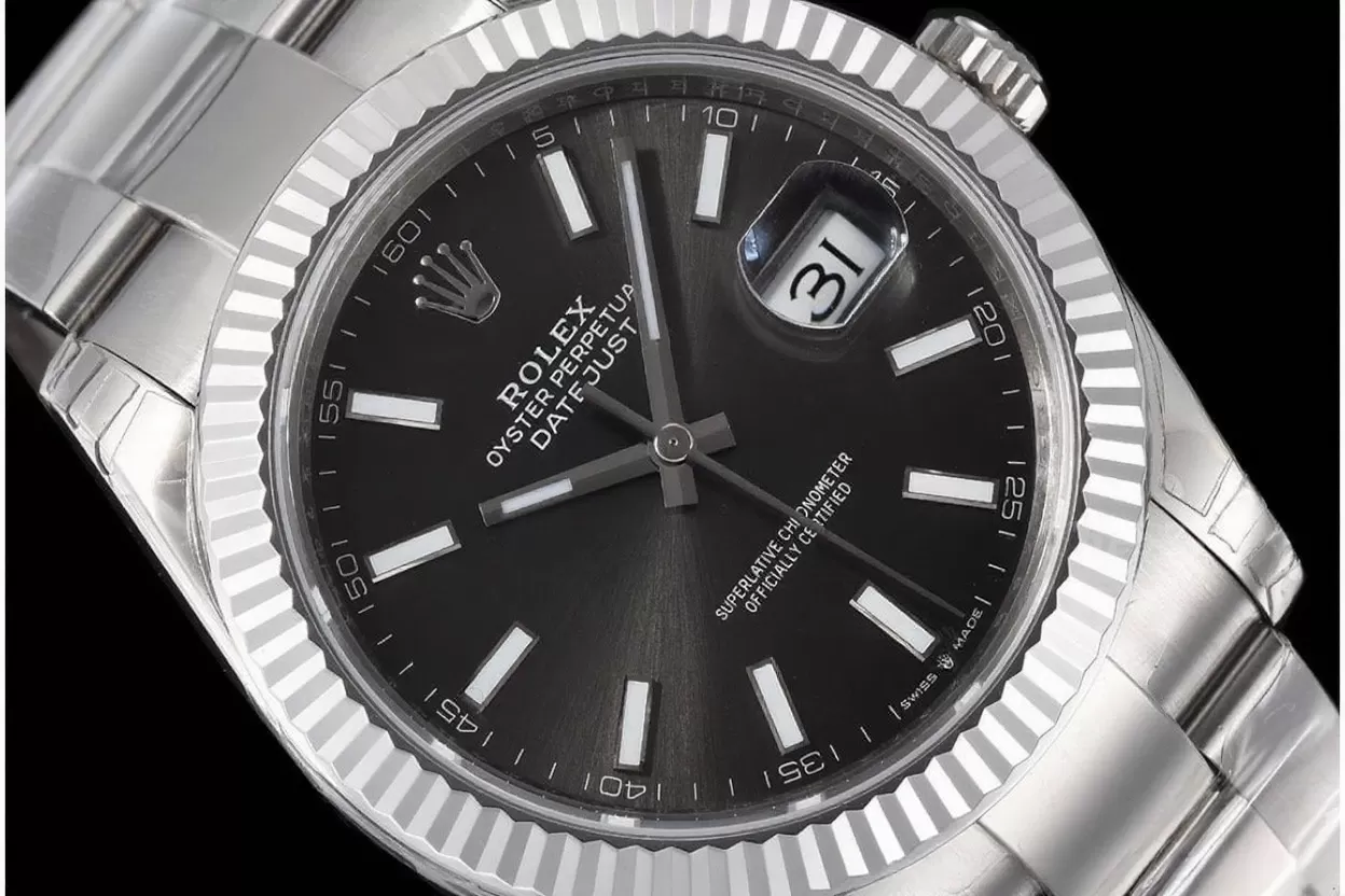 Datejust 126334 41mm Oys SS/SS Grey/Stk VSF DD3235 - 图片 3