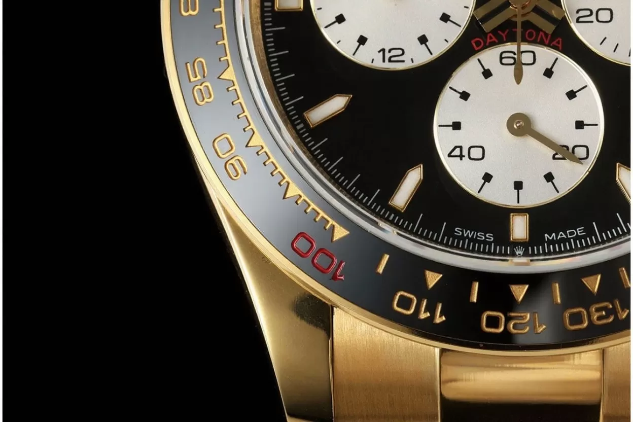 Daytona 126528 40mm Le Mans YG/YG Black Dial QF V9 SH4132 Max(Gain Weight) (24Hour Subdial) - 图片 5