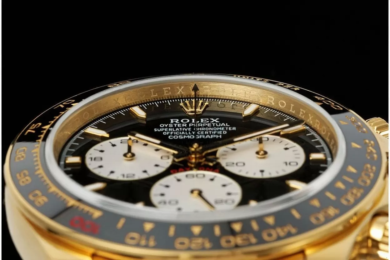 Daytona 126528 40mm Le Mans YG/YG Black Dial QF V9 SH4132 Max(Gain Weight) (24Hour Subdial) - 图片 7