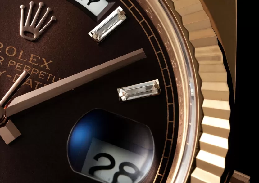 DayDate 228235 40mm RG/RG Brown/Dia THBF V3 SH3255(Tungsten Heavy Version) - 图片 6