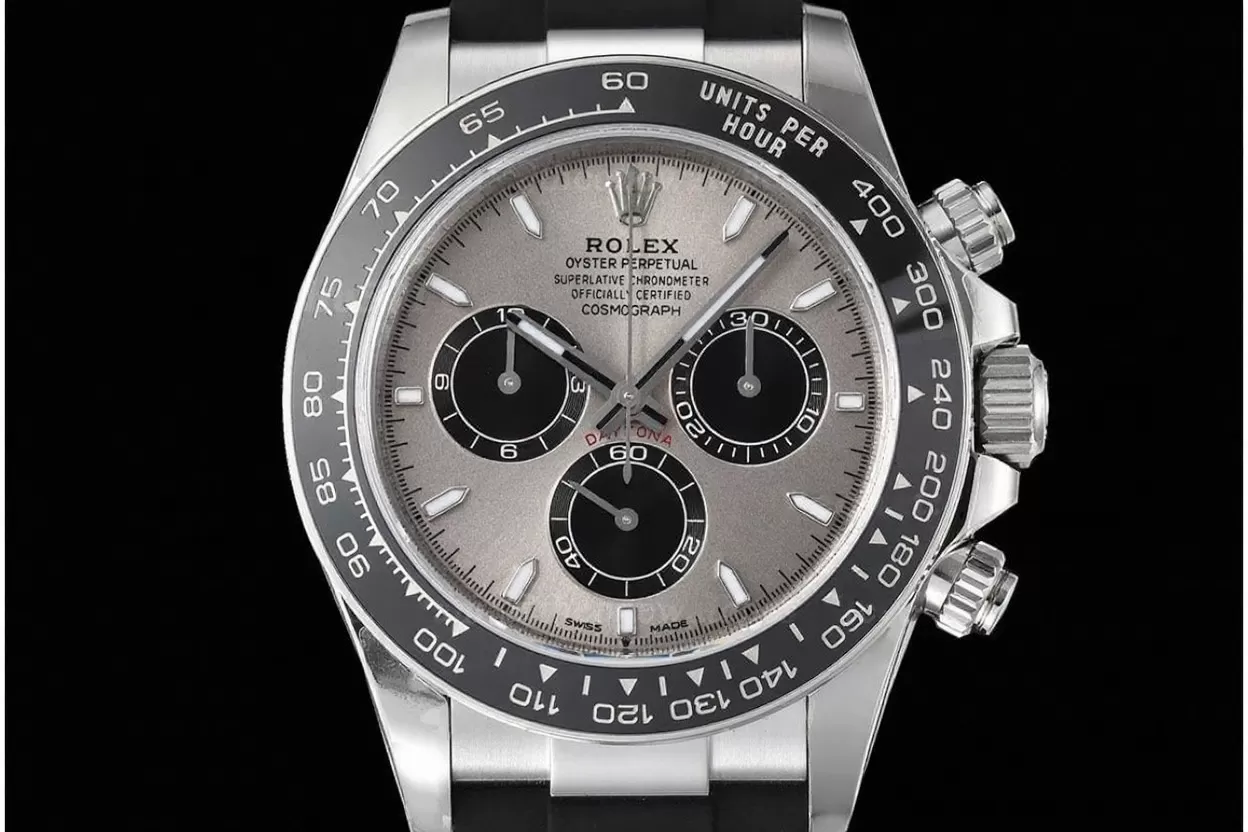 Alternative view of Daytona 126519 40mm SS/RU Grey/Black VSF V2 DD4131(Gain Weight)