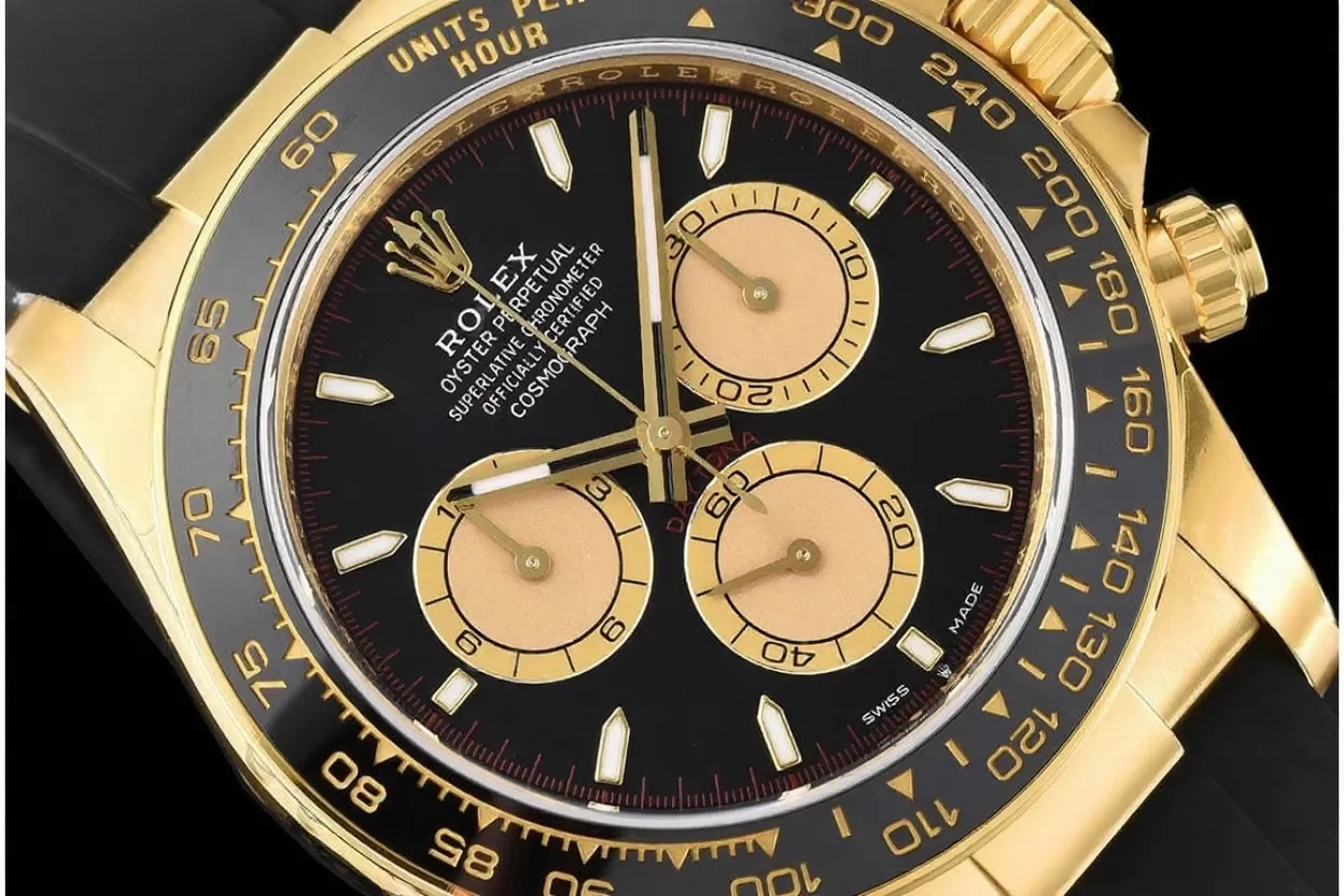 Alternative view of Daytona 126518 40mm YG/RU Black/Gold VSF V2 DD4131(Gain Weight)