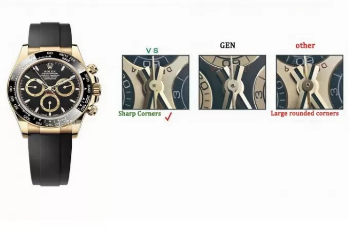 Alternative view of Daytona 126518 40mm Youth YG/RU Black/Blk VSF DD4801