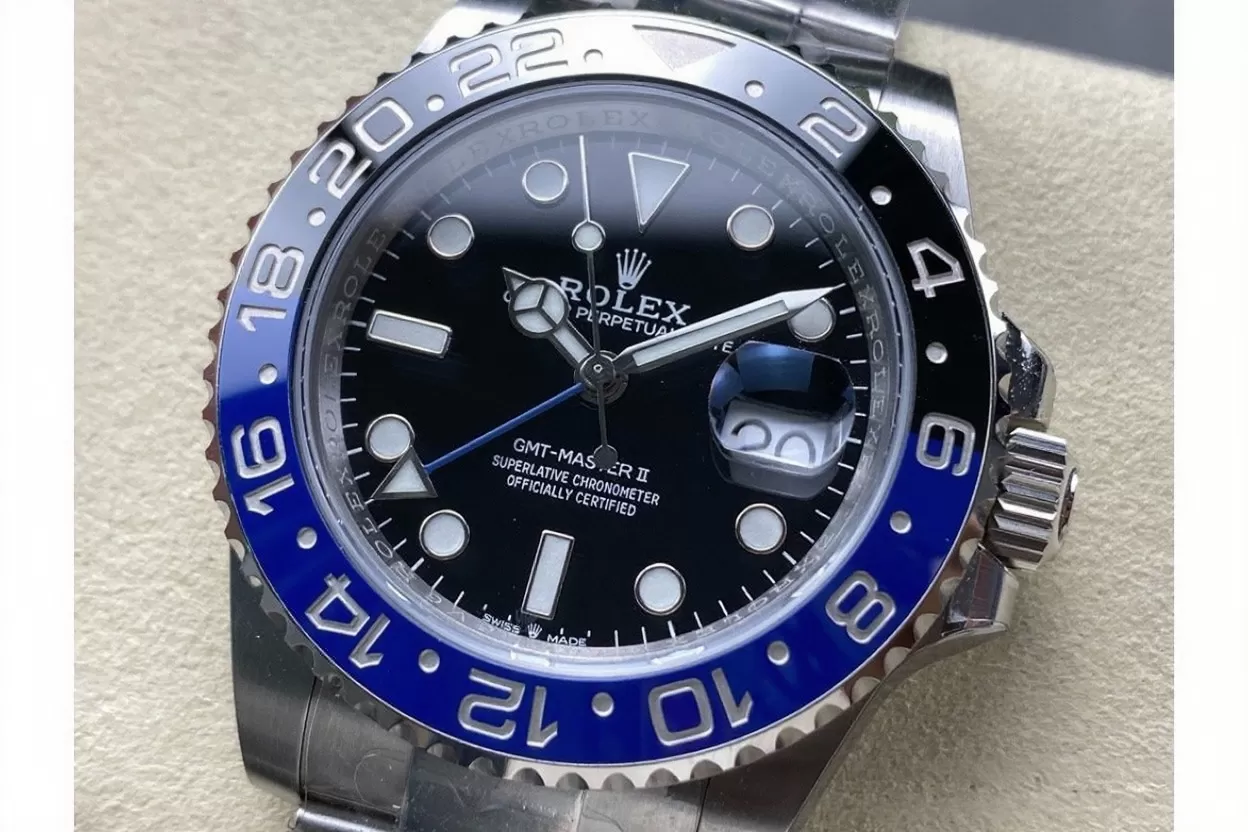 Alternative view of GMT Master II 126710 Batman 40mm Oys SS/SS Black Dial ARF V3 SH3285