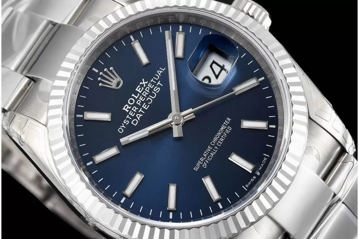 Datejust 126234 36mm Oys SS/SS Blue/Stk VSF DD3235 - Image 3