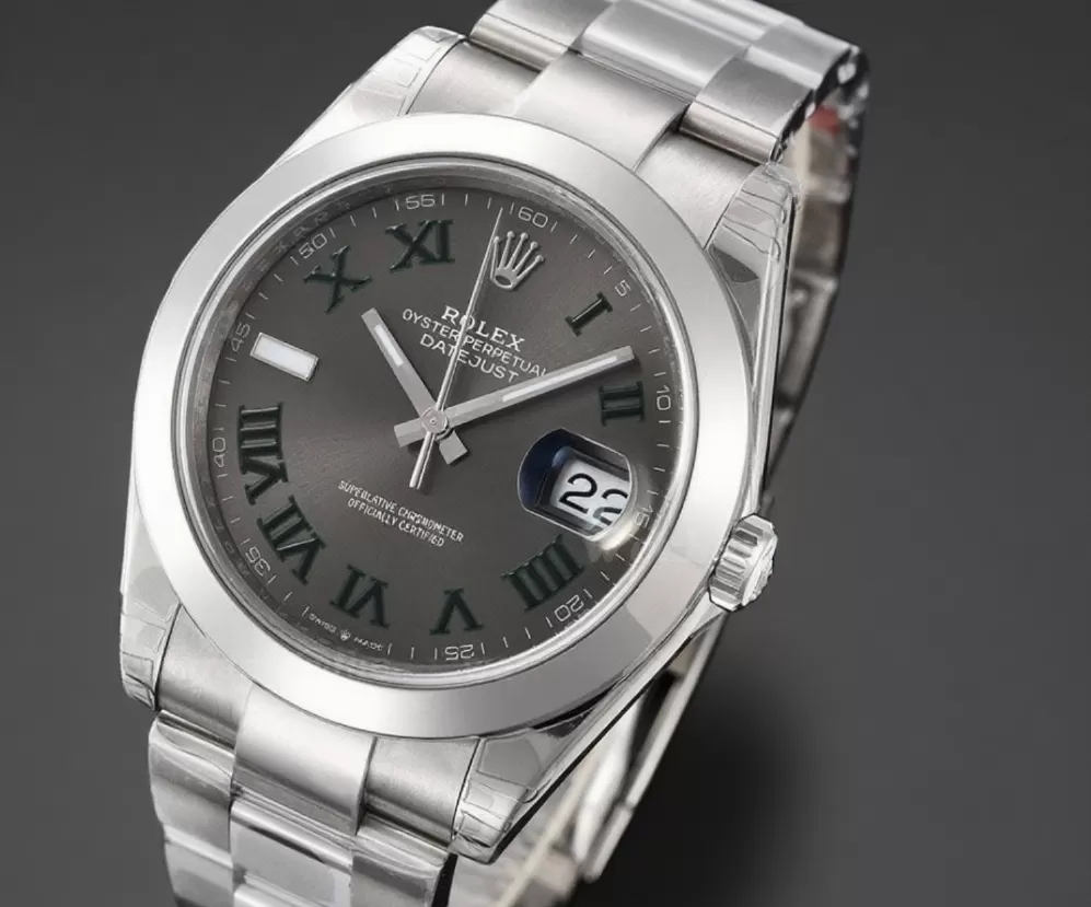 Datejust 126300 41mm Oys SS/SS Grey/Rmn VSF DD3235