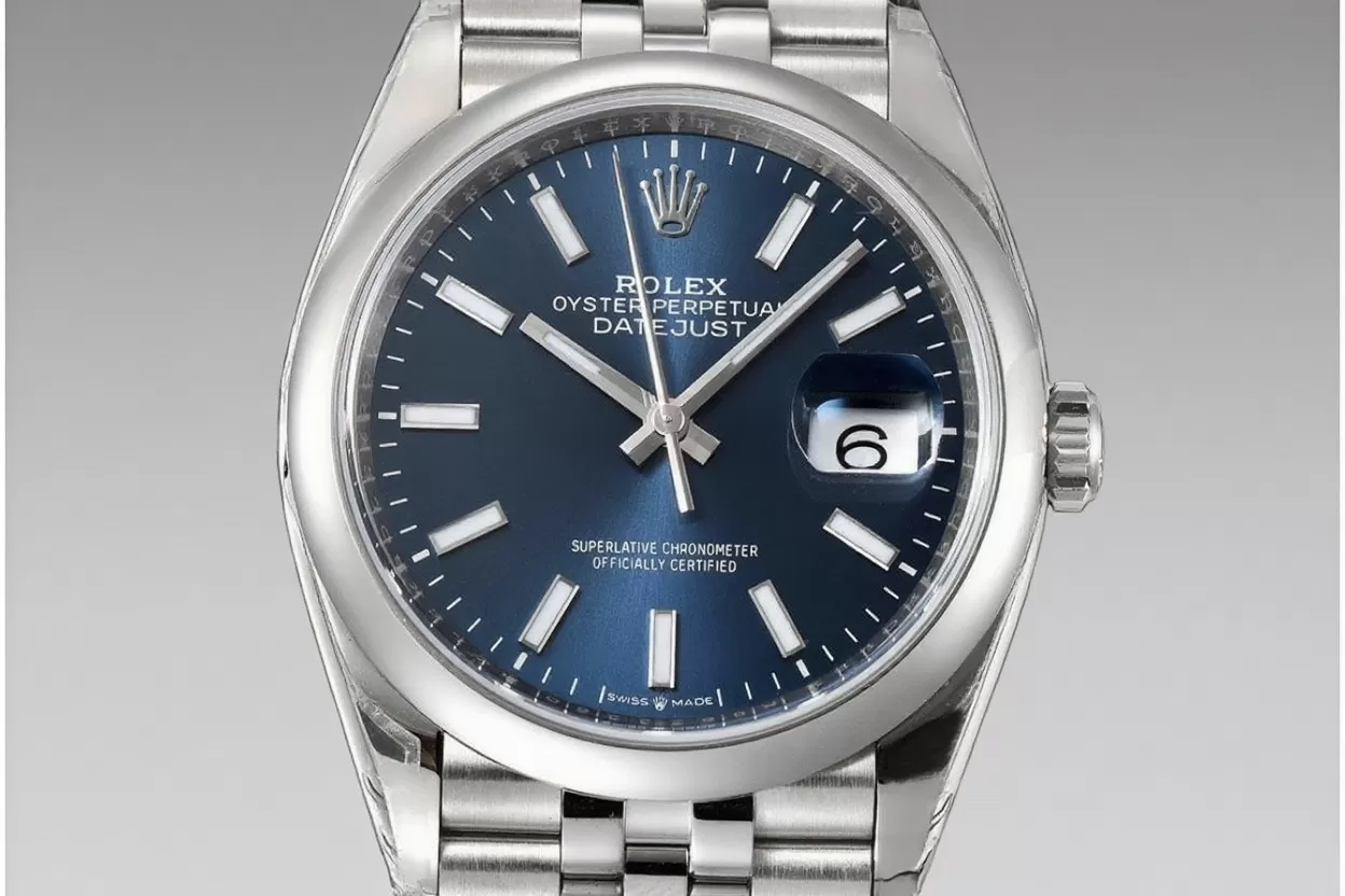 Alternative view of Datejust 126200 36mm Jub SS/SS Blue Dial VSF DD3235
