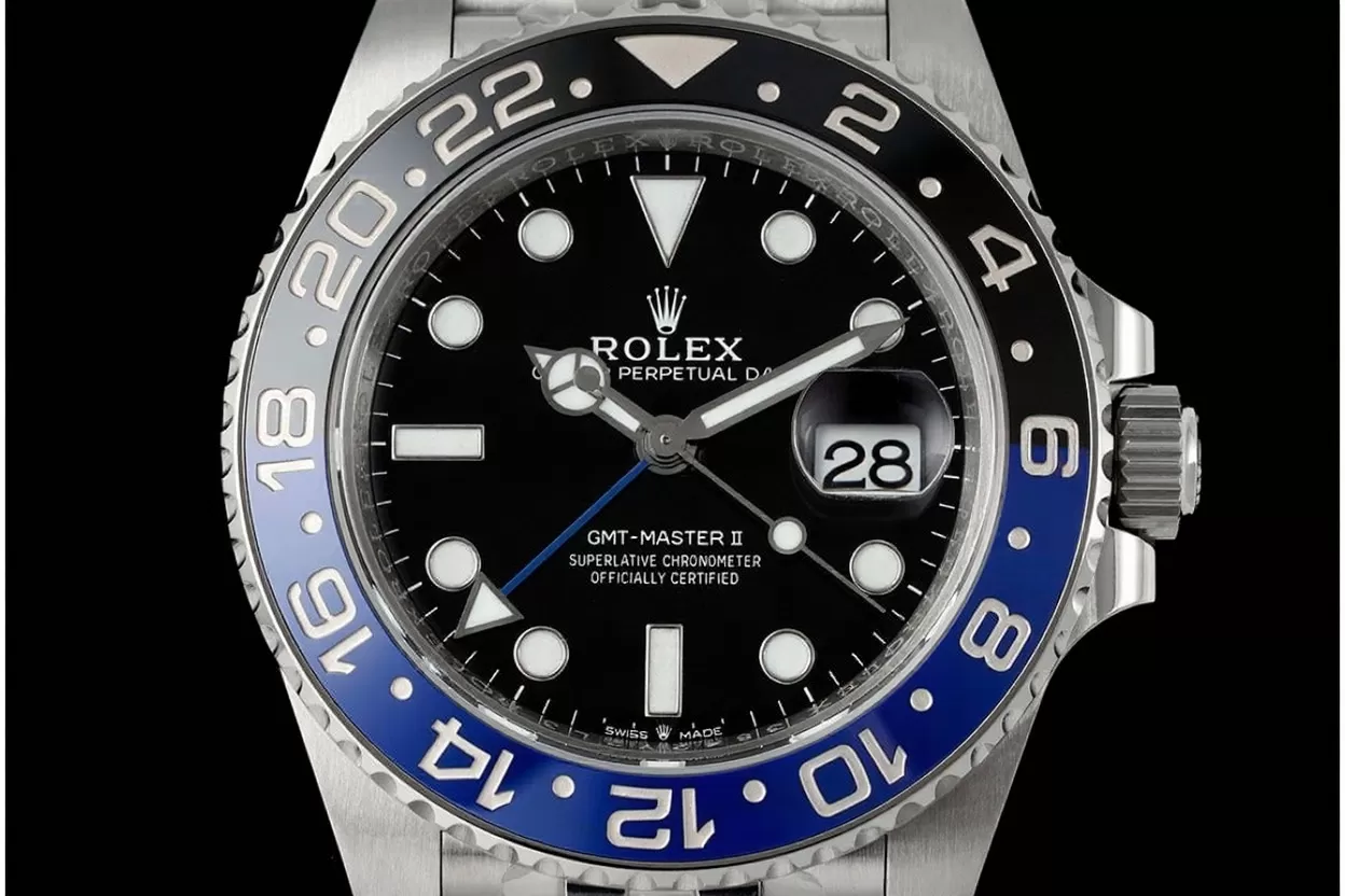 Alternative view of GMT Master II 126710 Batgirl 40mm Jub SS/SS Black Dial VSF DD3285