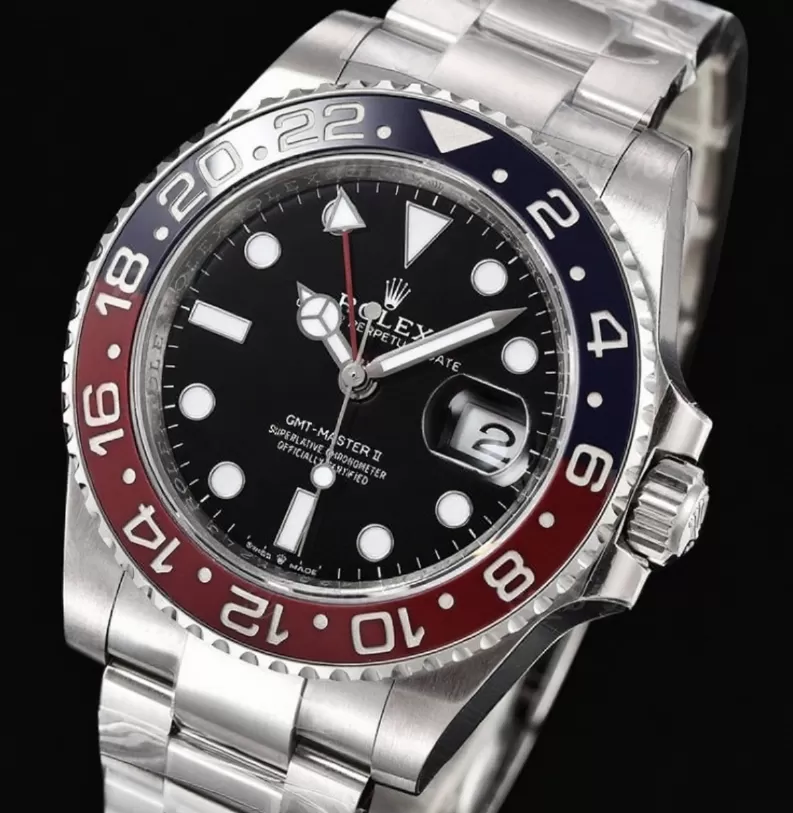 GMT Master II 126710 Pepsi Oys 40mm SS/SS Black VSF V3 DD3285 Super Clone - Image 4