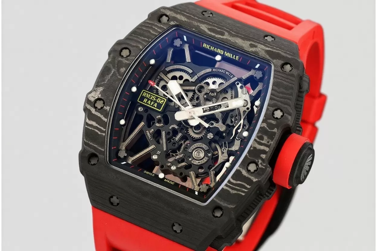 RM035-02 Red NTPT/RU Skeleton Dial ZF V6 RMAL1