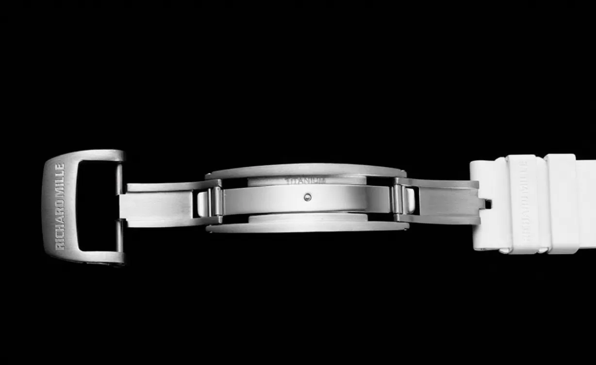 RM055 NTPT/RU White Rehaut on White Rubber Strap ZF RMUL2 Super Clone - 图片 11