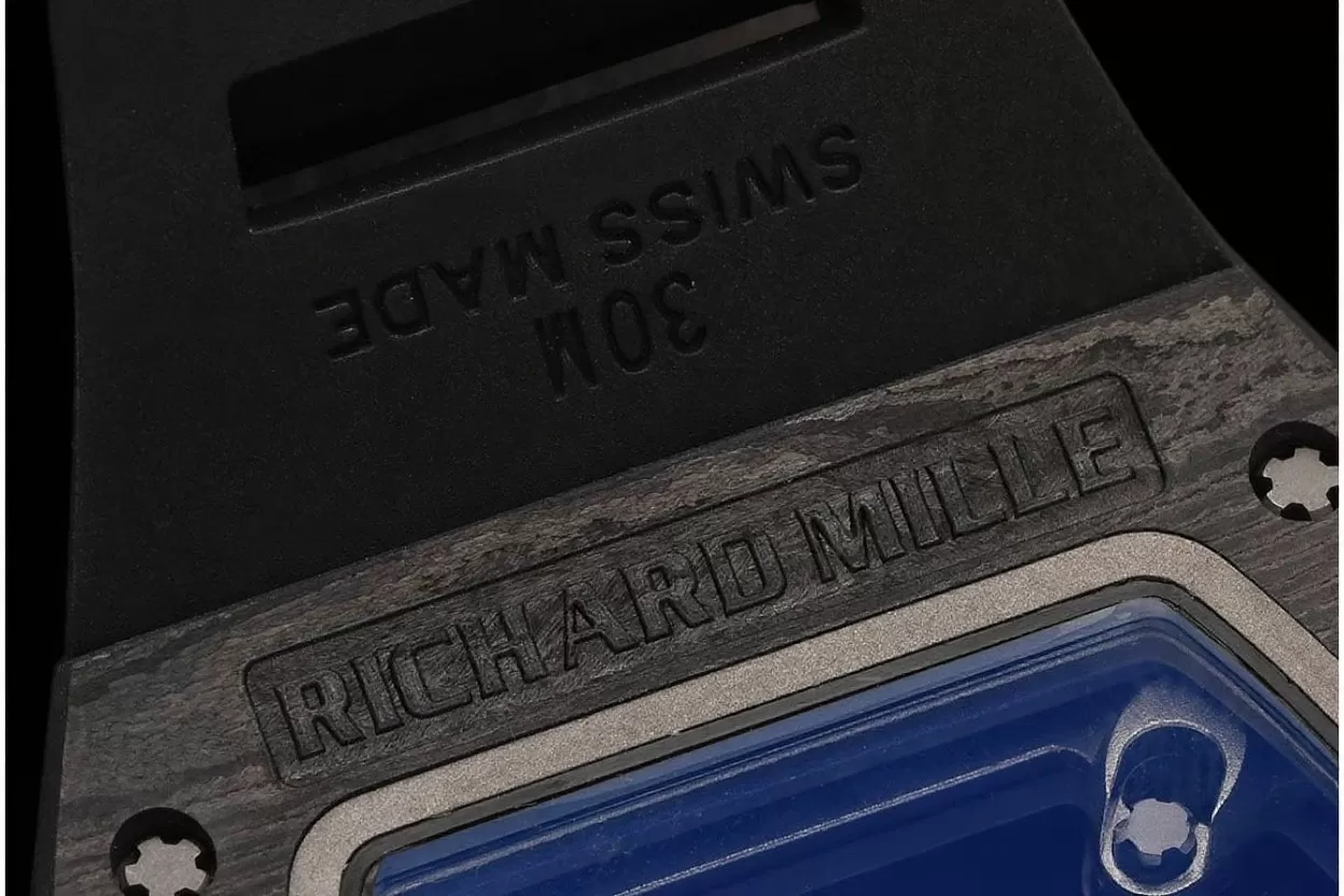 RM055 Black NTPT/RU Skeleton Dial APS RMUL2 Super Clone - 图片 14