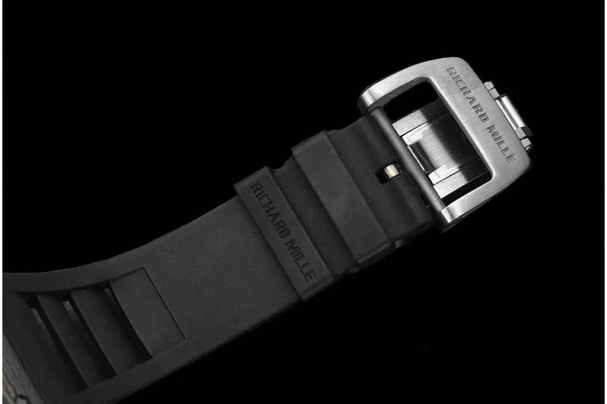 RM055 Black NTPT/RU Skeleton Dial APS RMUL2 Super Clone - 图片 19
