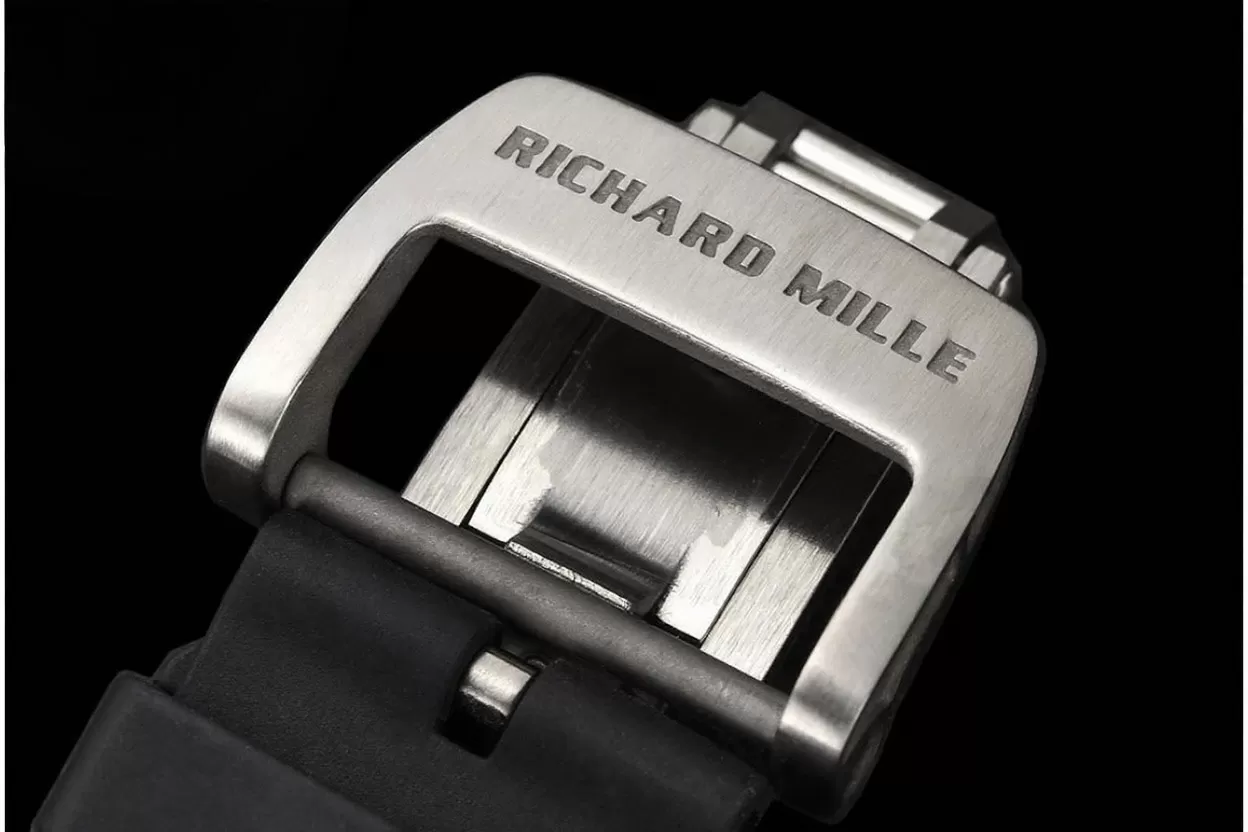 RM055 Black NTPT/RU Skeleton Dial APS RMUL2 Super Clone - 图片 21