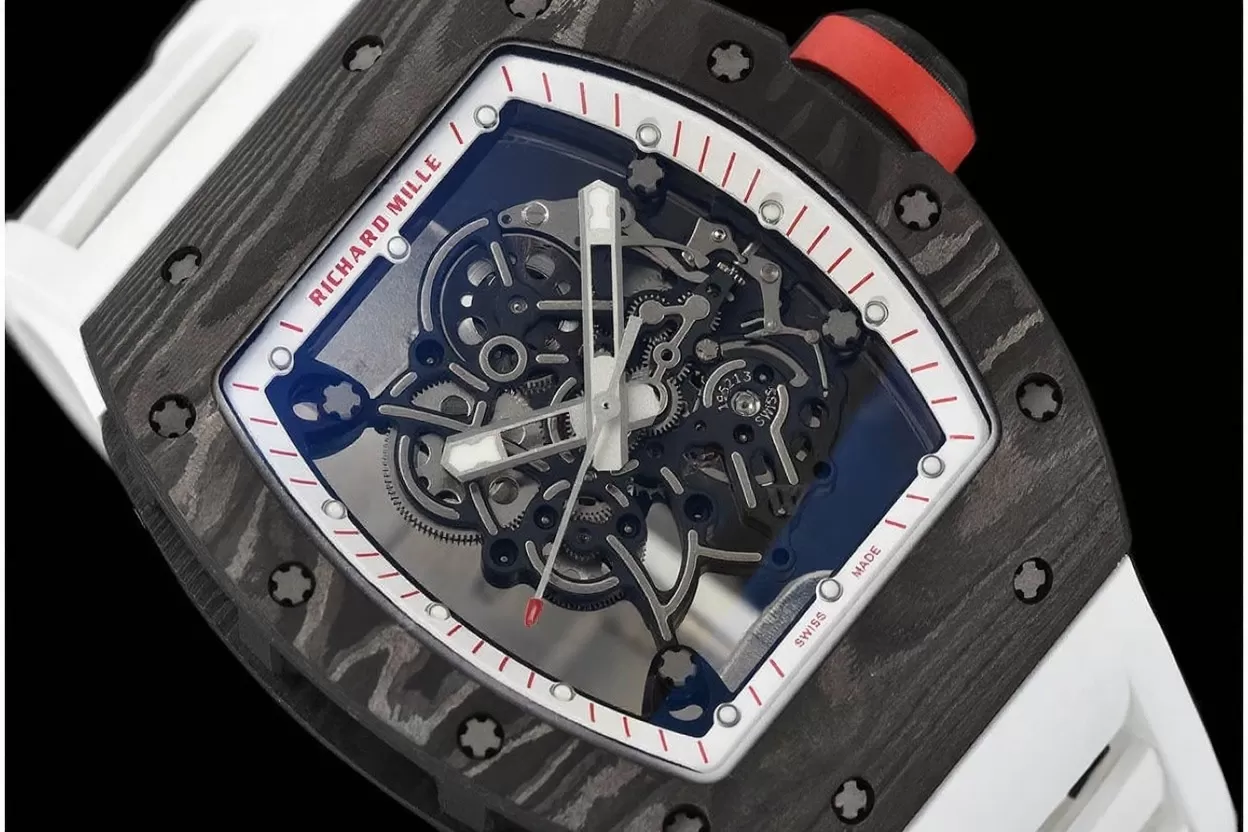 RM055 Red Crown NTPT/RU Skeleton Dial APS RMUL2 Super Clone - Image 3