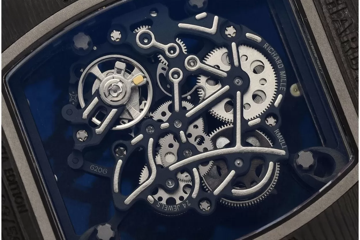 RM055 Red Crown NTPT/RU Skeleton Dial APS RMUL2 Super Clone - Image 10