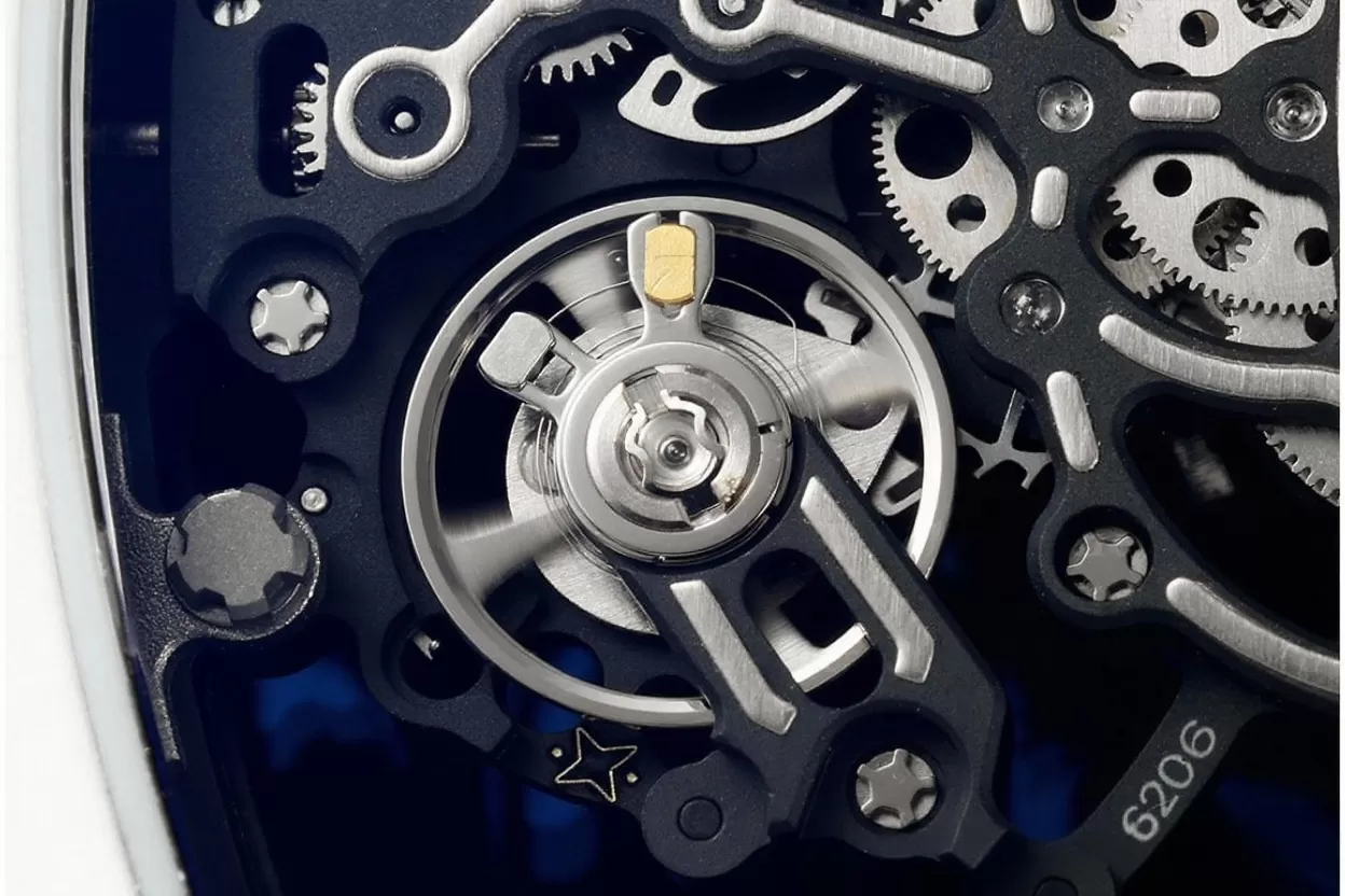 RM055 White 43mm Cer/RU Skeleton Dial APSF RMUL2 - Image 7