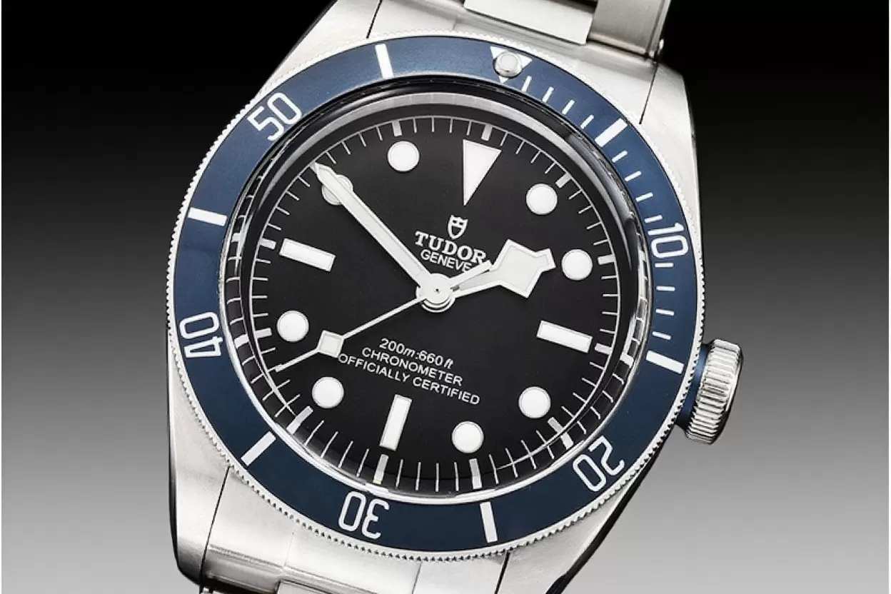 Tudor - Heritage Black Bay Shield SS/SS Blue/Blk ZF Asia 2824
