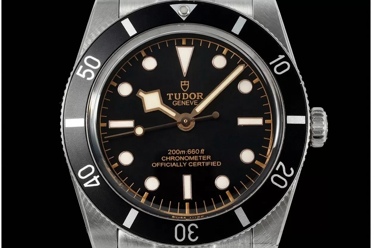 Alternative view of Heritage Black Bay 37mm SS/SS Black Dial ZF A2824