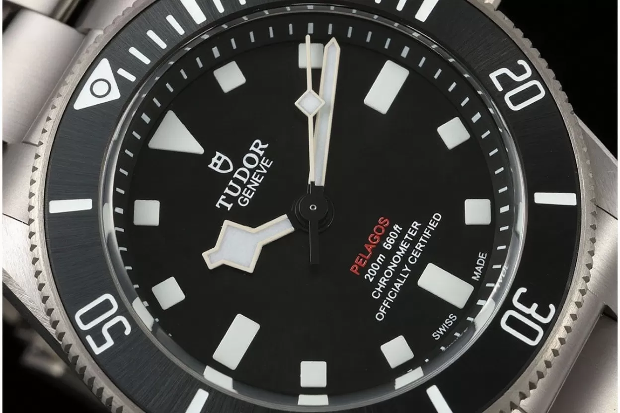 Alternative view of Pelagos Titanium 39mm M25407N TI/TI Black Dial ZF V3 A2824