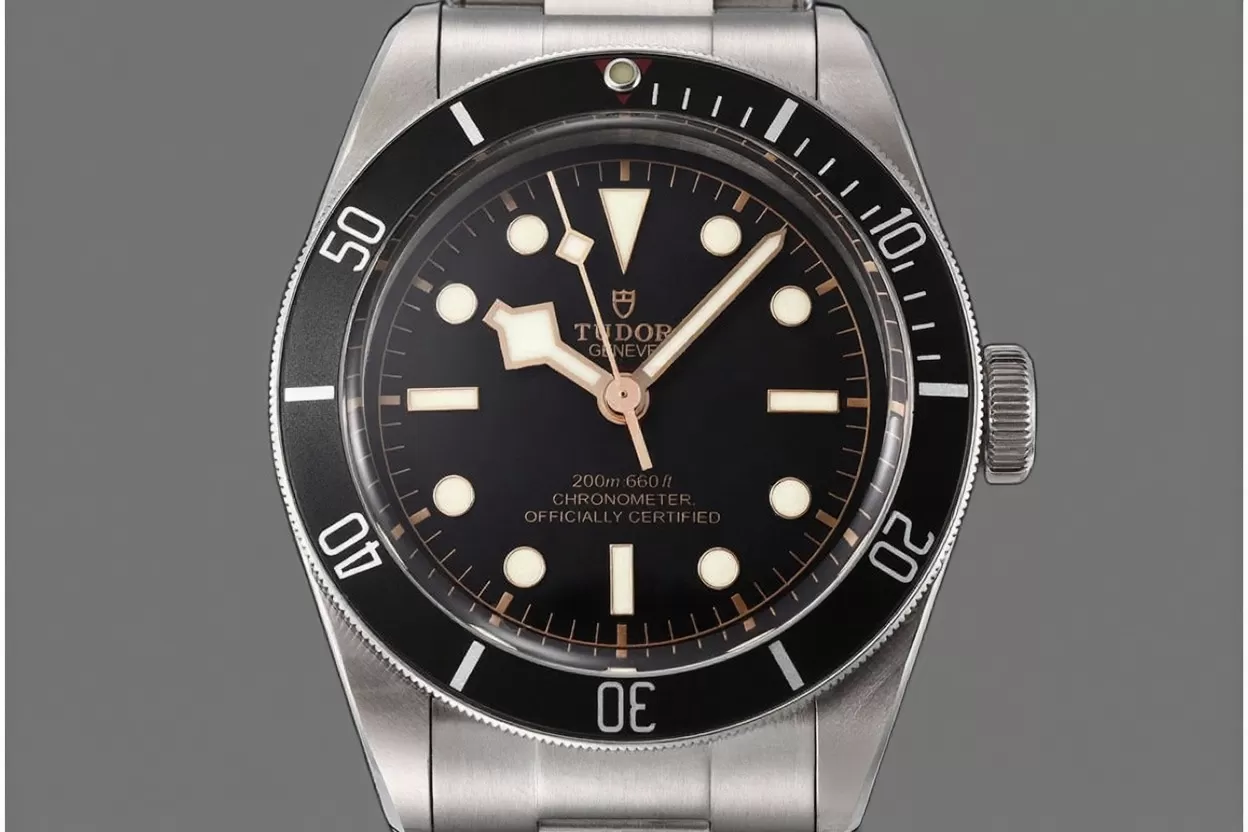 Alternative view of Black Bay M79230N 41mm SS/SS Black Dial ZF A2824