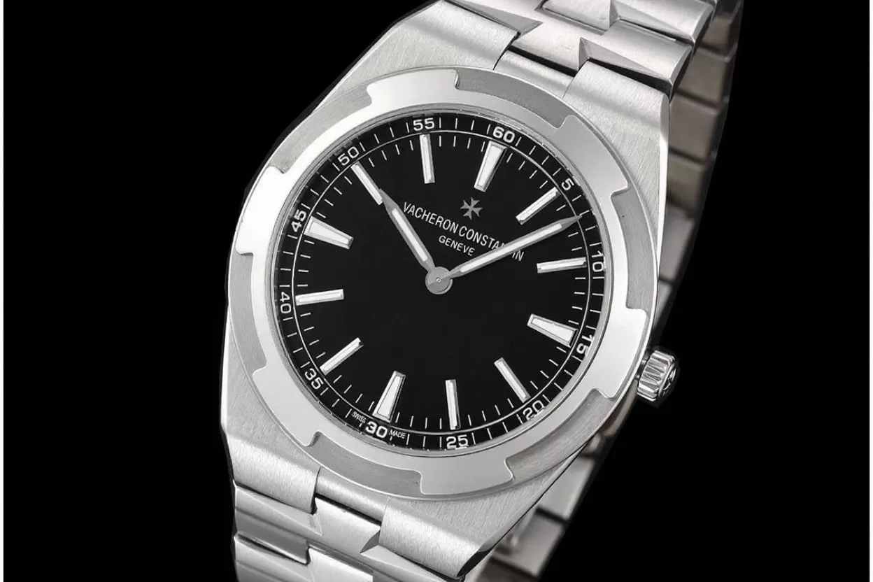 Overseas Ultra-Thin 2000V SS/SS Black Dial XF MY9015