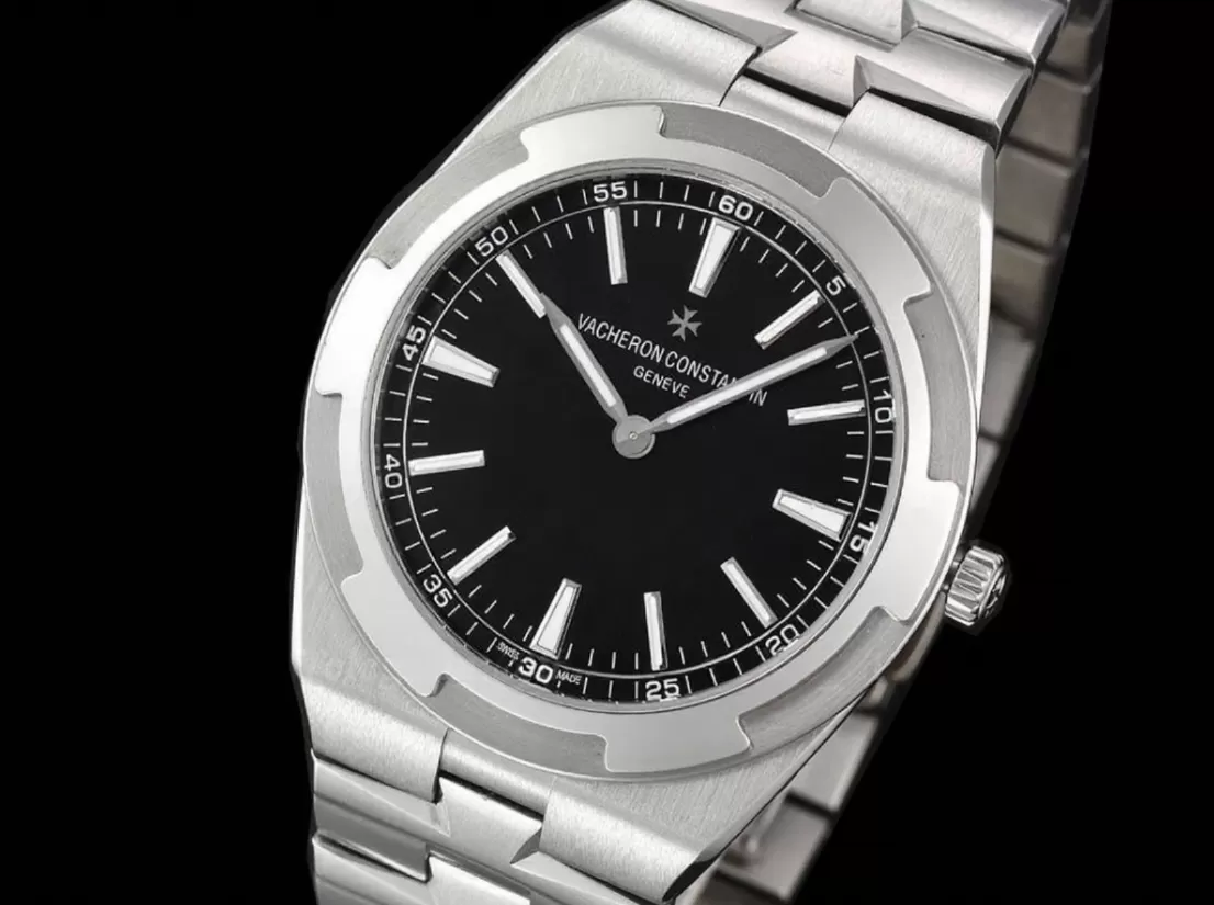 Alternative view of Overseas Ultra-Thin 2000V SS/SS Black Dial XF MY9015