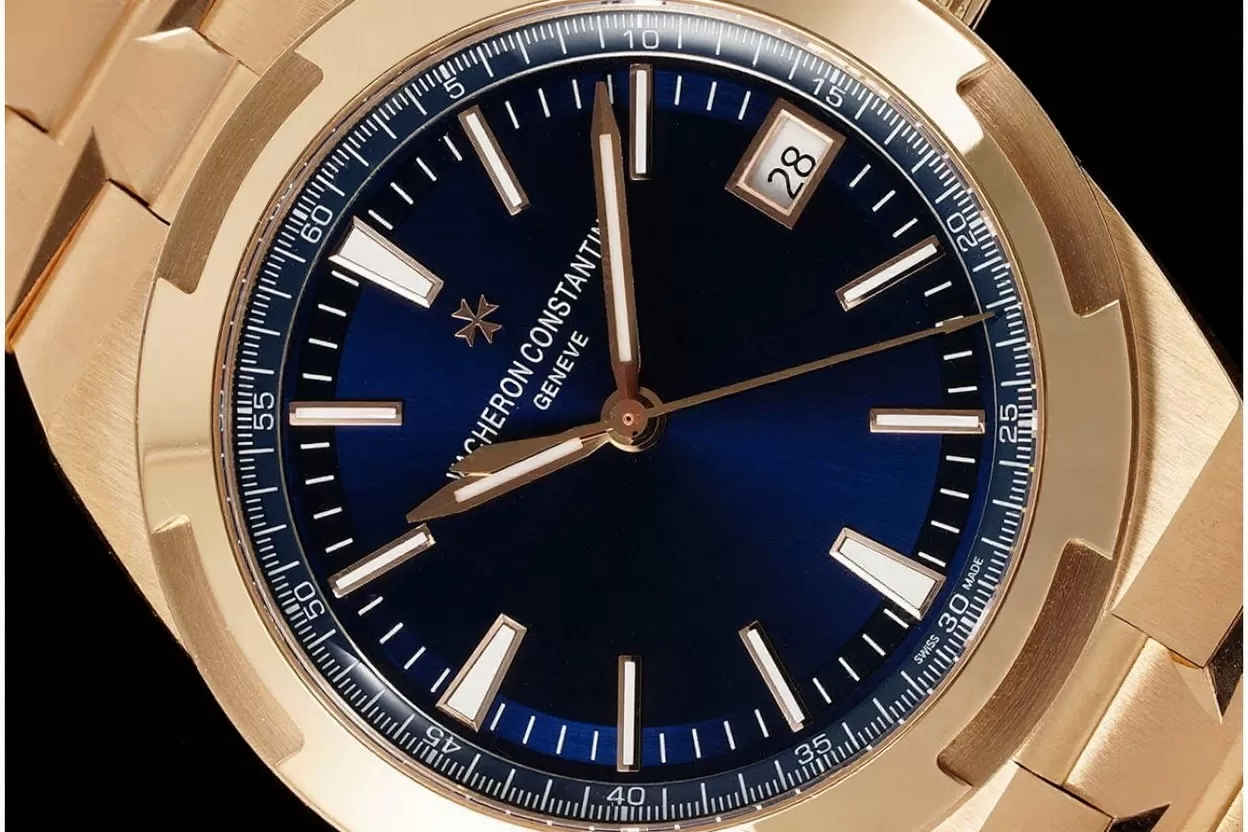 Overseas 4500V 41mm RG/RG Blue/Stk ZF A5100 - Image 3