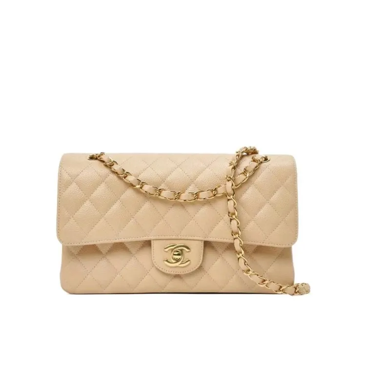 CHANEL Classic 11.12 Handbag Medium Carviar A01112