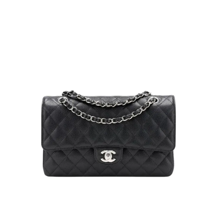 CHANEL Classic 11.12 Handbag Medium Caviar A01112