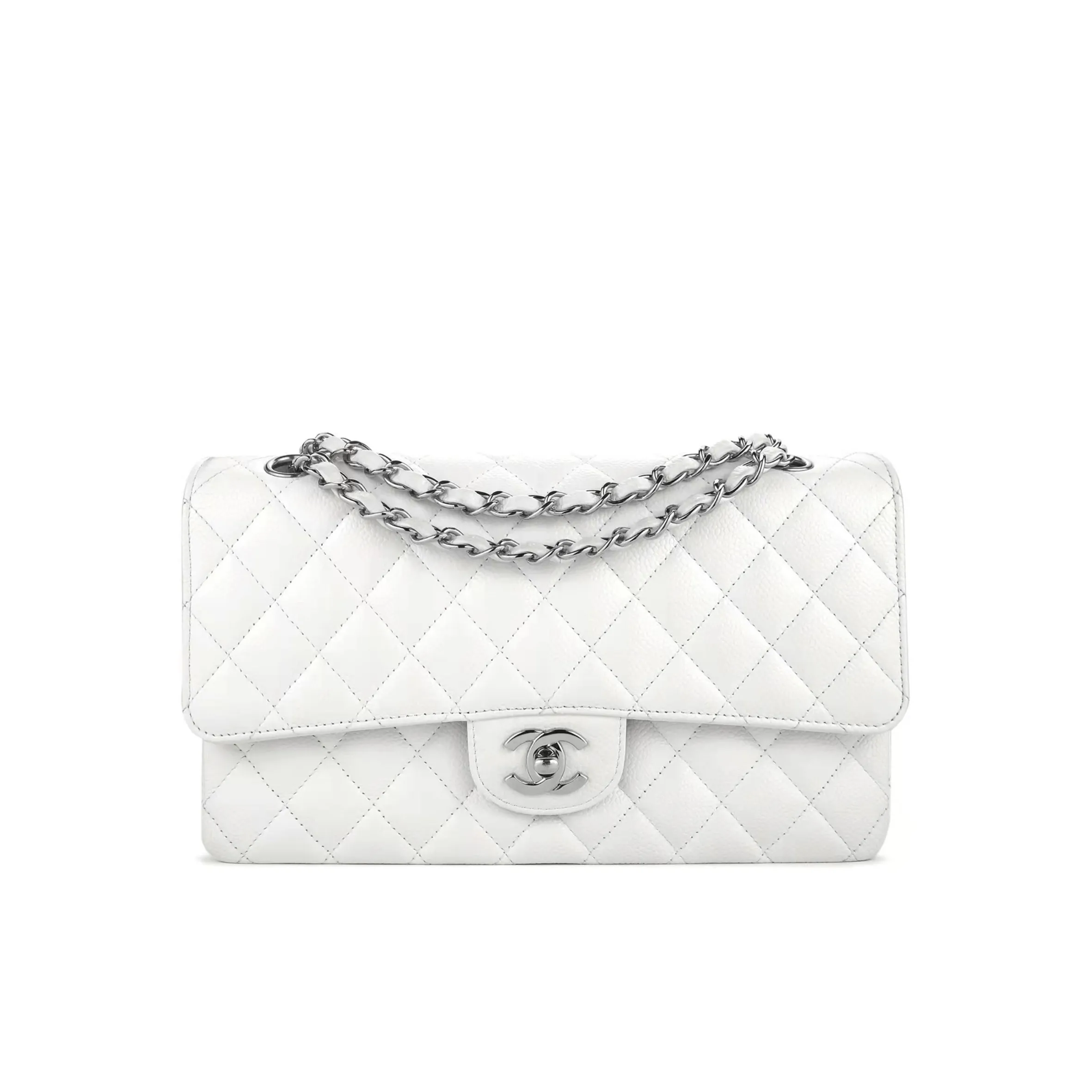 CHANEL Classic 11.12 Handbag Medium Caviar A01112