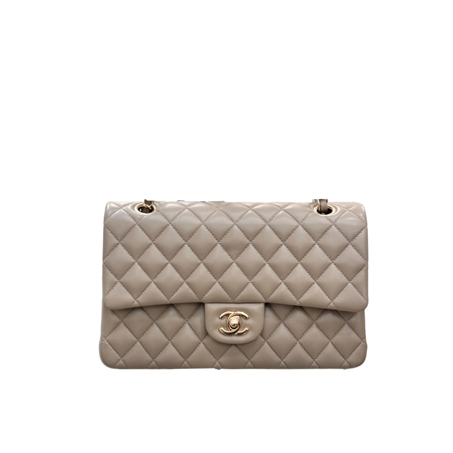 CHANEL Classic 11.12 Handbag Medium Lambskin A01112
