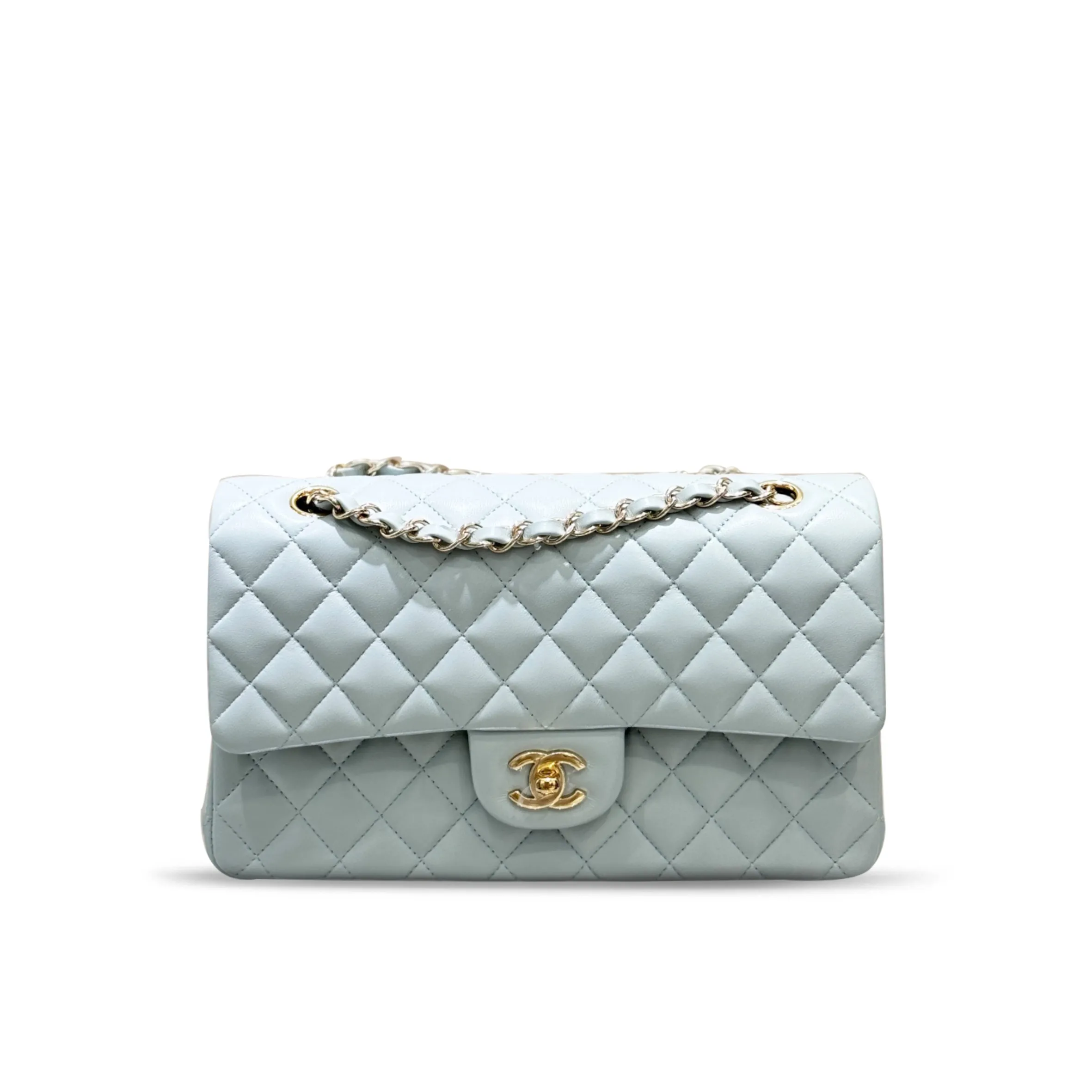 CHANEL Classic 11.12 Handbag Medium Lambskin A01112