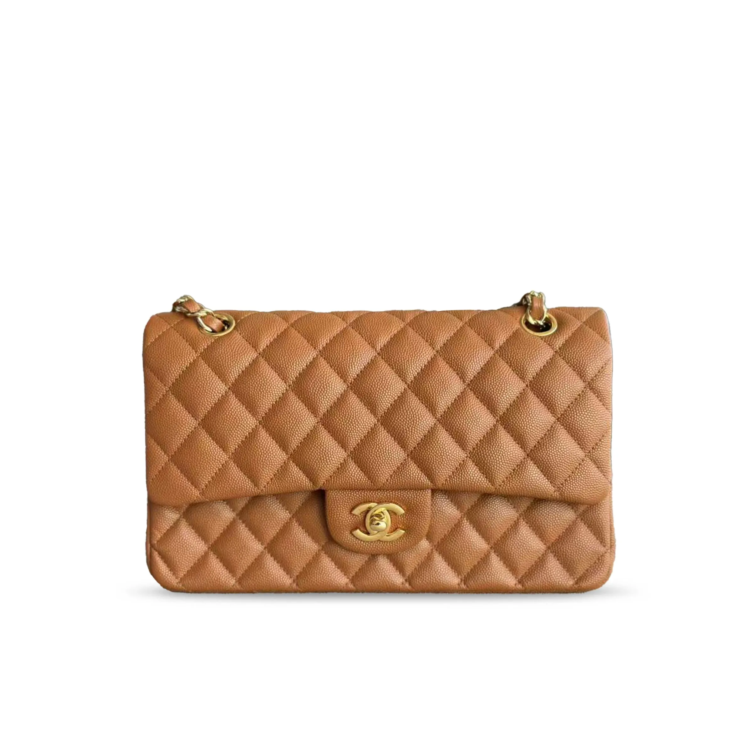 CHANEL Classic 11.12 Handbag Medium Caviar A01112
