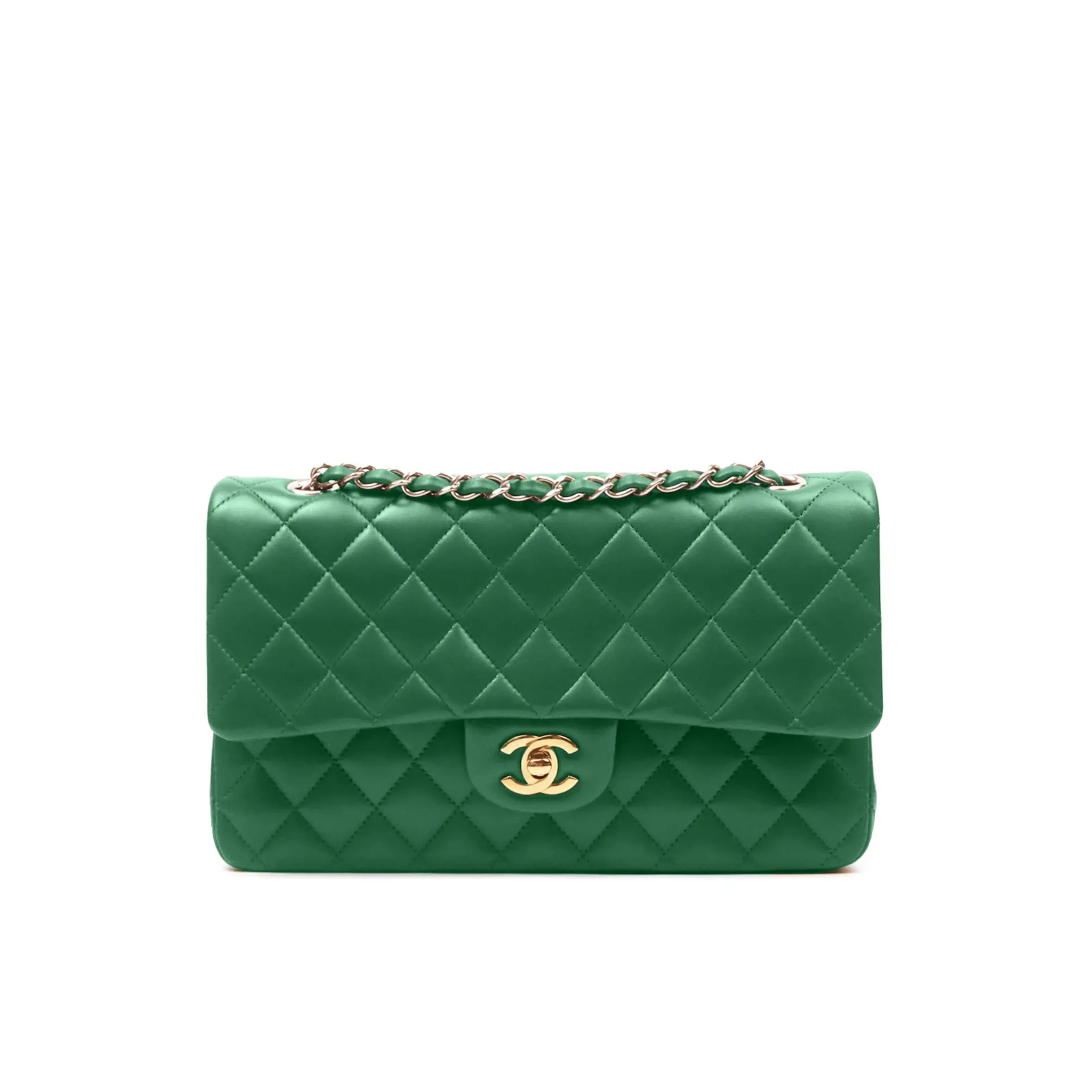 CHANEL Classic 11.12 Handbag Medium Lambskin A01112