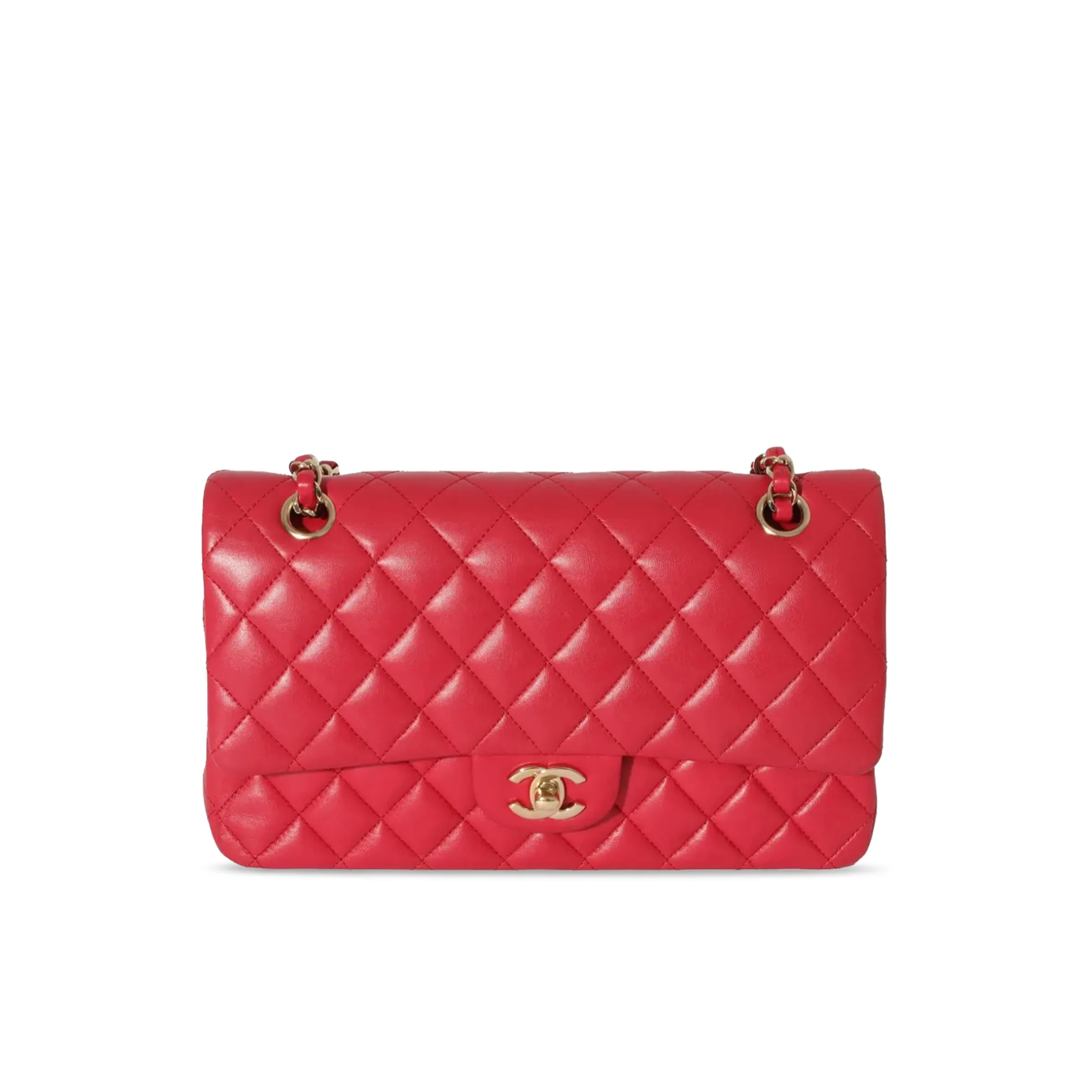 CHANEL Classic 11.12 Handbag Medium Lambskin A01112