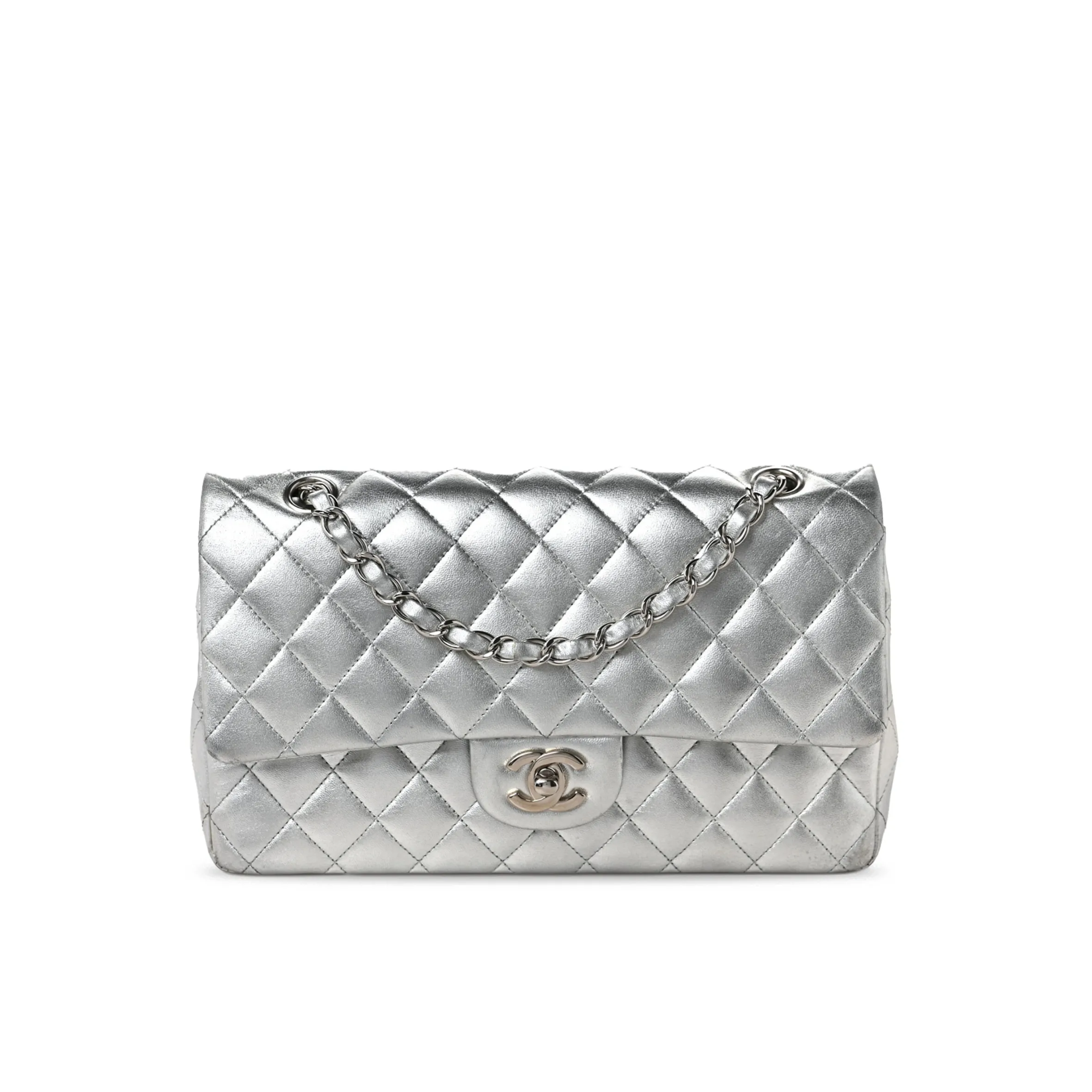 CHANEL Classic 11.12 Handbag Medium Lambskin A01112