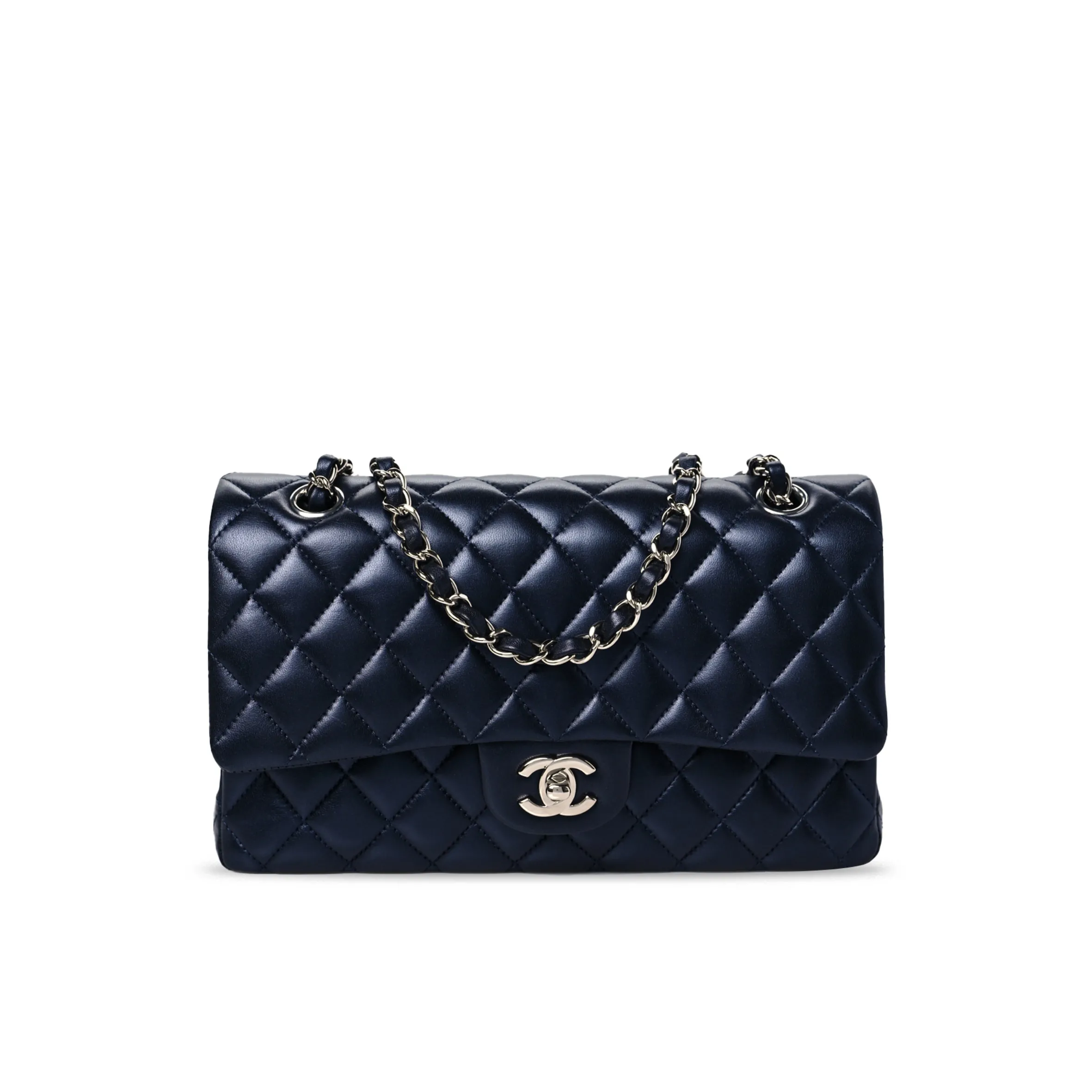 CHANEL Classic 11.12 Handbag Medium Lambskin A01112