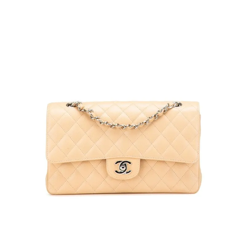 CHANEL Classic 11.12 Handbag Medium Caviar A01112
