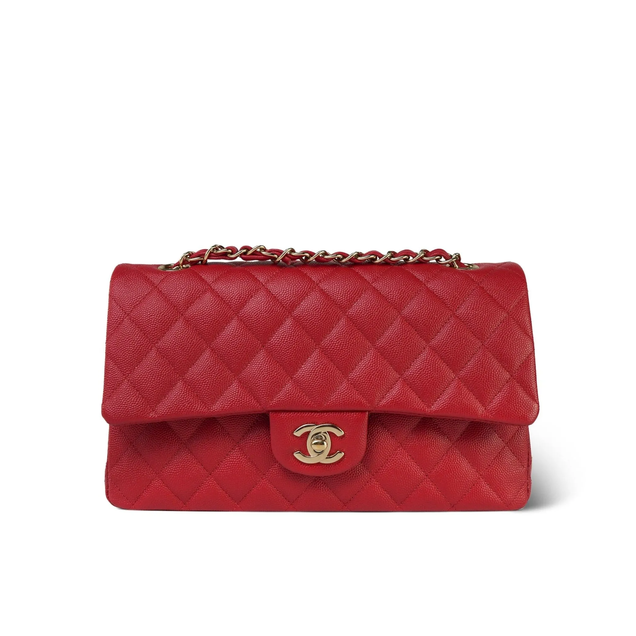 CHANEL Classic 11.12 Handbag Medium Caviar A01112