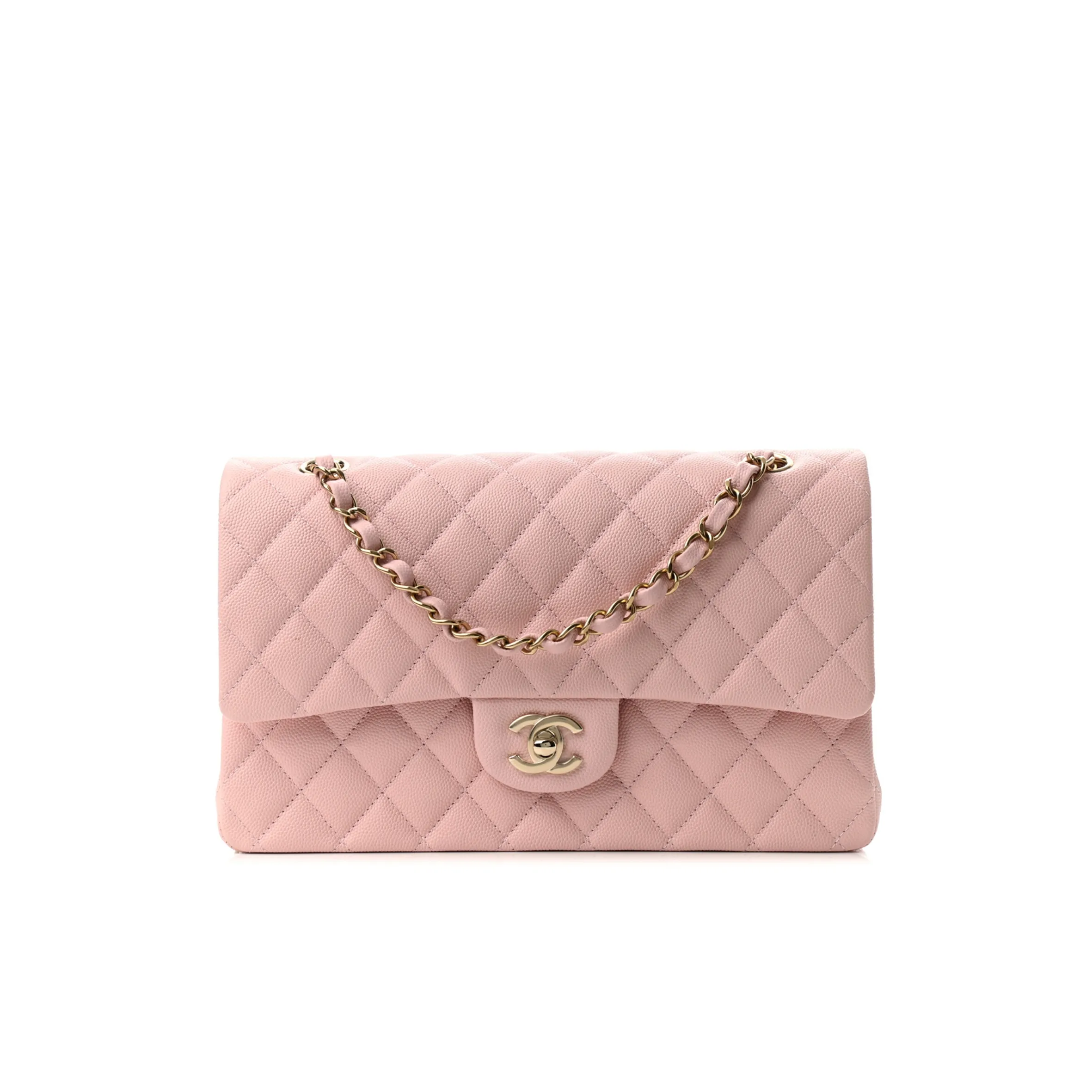 CHANEL Classic 11.12 Handbag Medium Caviar A01112
