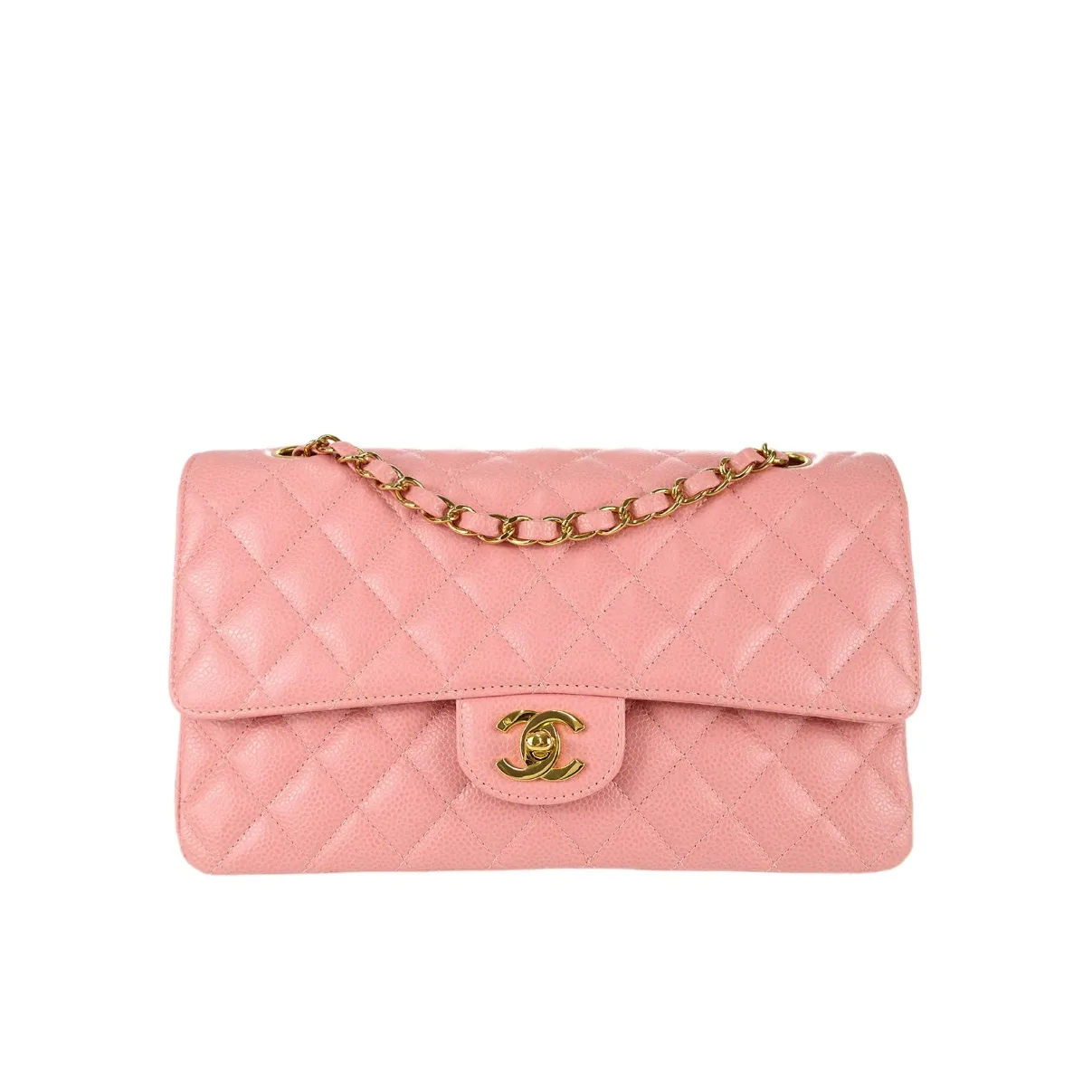 CHANEL Classic 11.12 Handbag Medium Caviar A01112