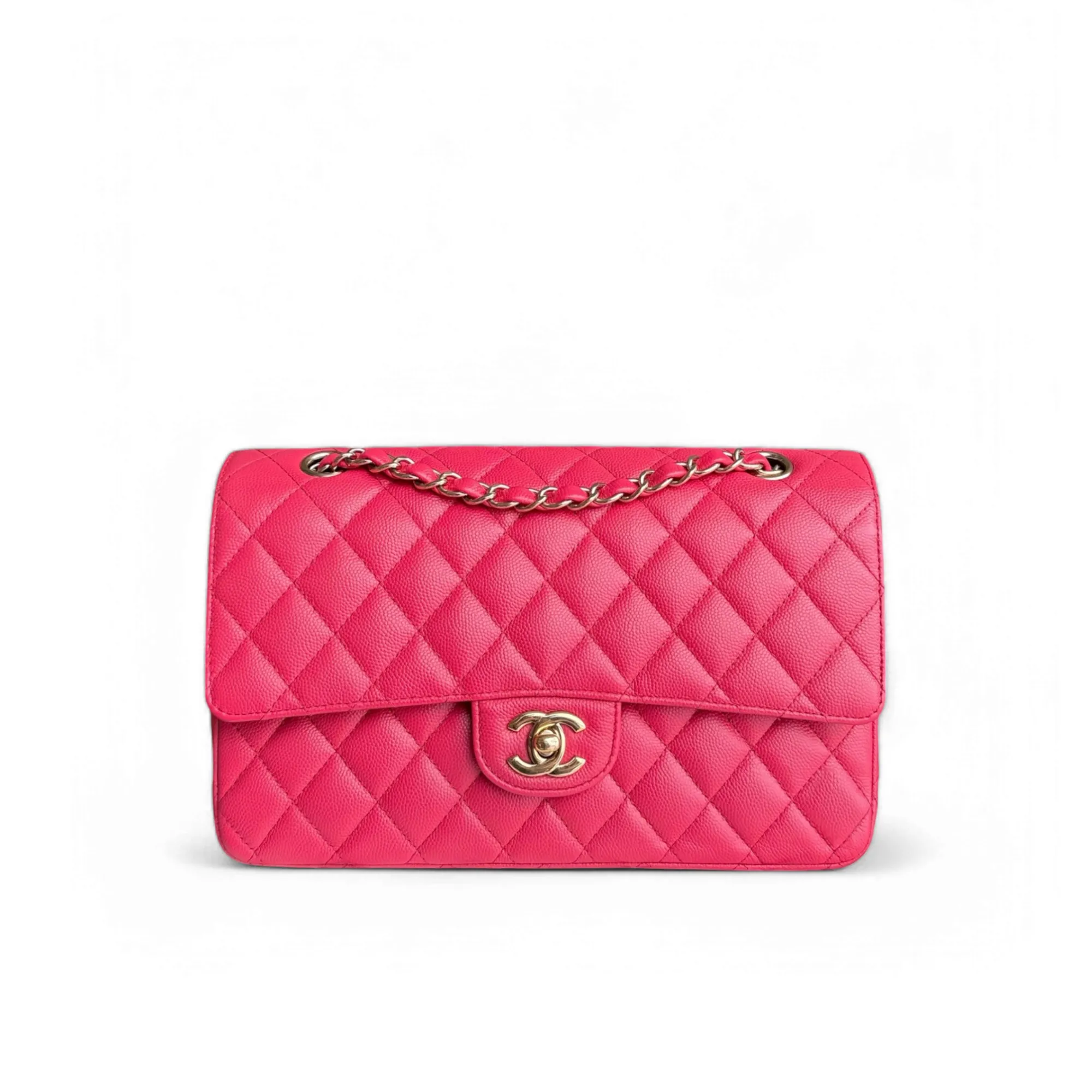 CHANEL Classic 11.12 Handbag Medium Caviar A01112