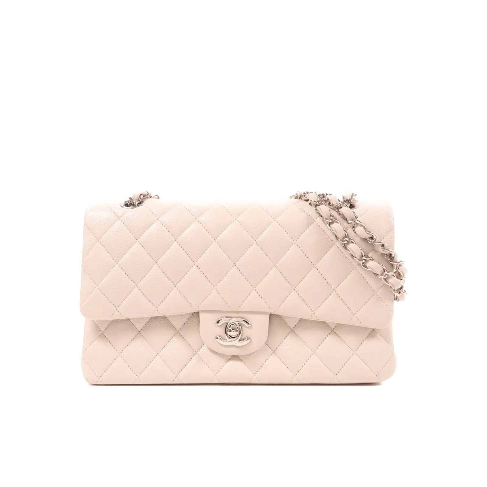 CHANEL Classic 11.12 Handbag Medium Lambskin A01112